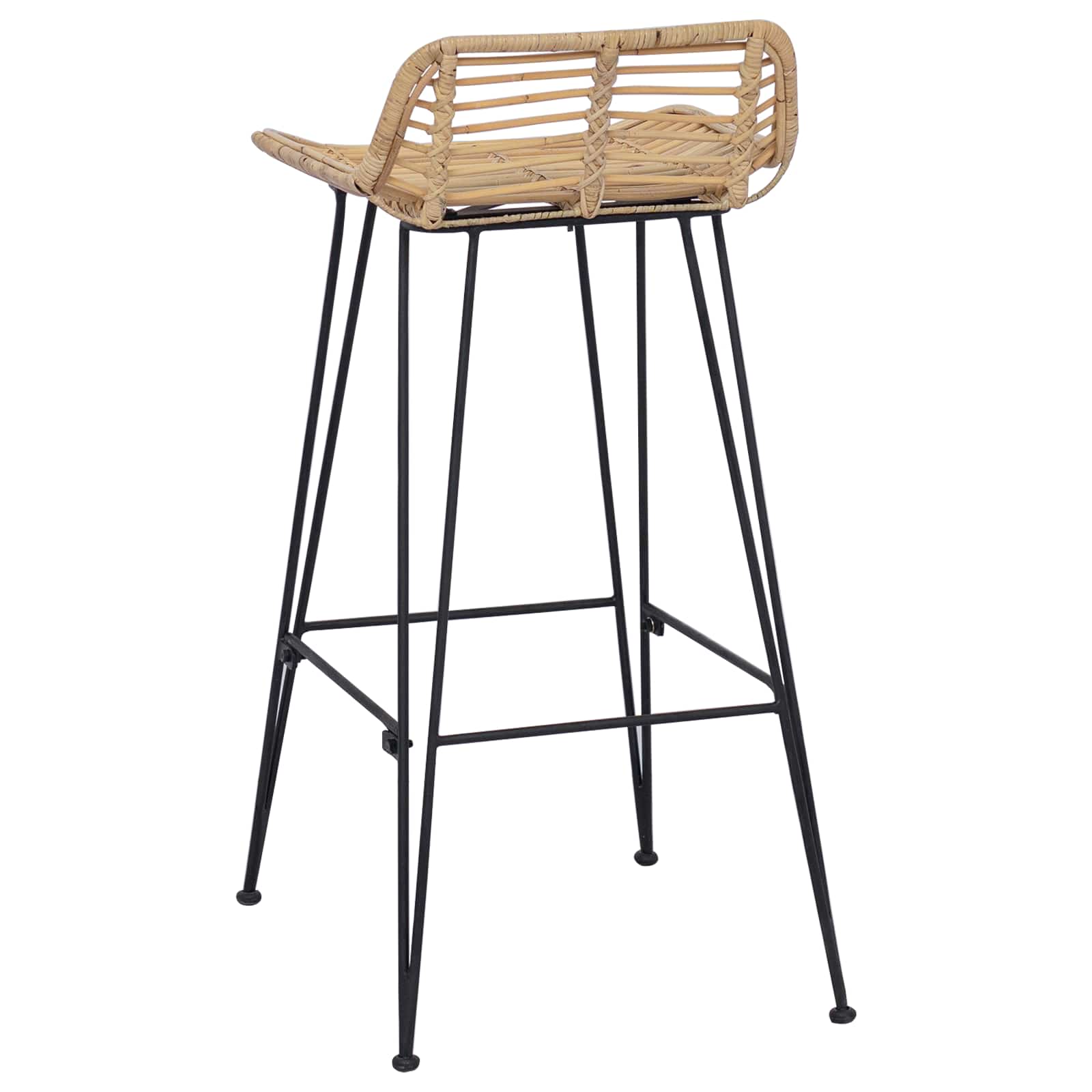 Chaise de bar 44 x 46 x 91 cm Fer à tige de 10mm de diamètre - XIOS