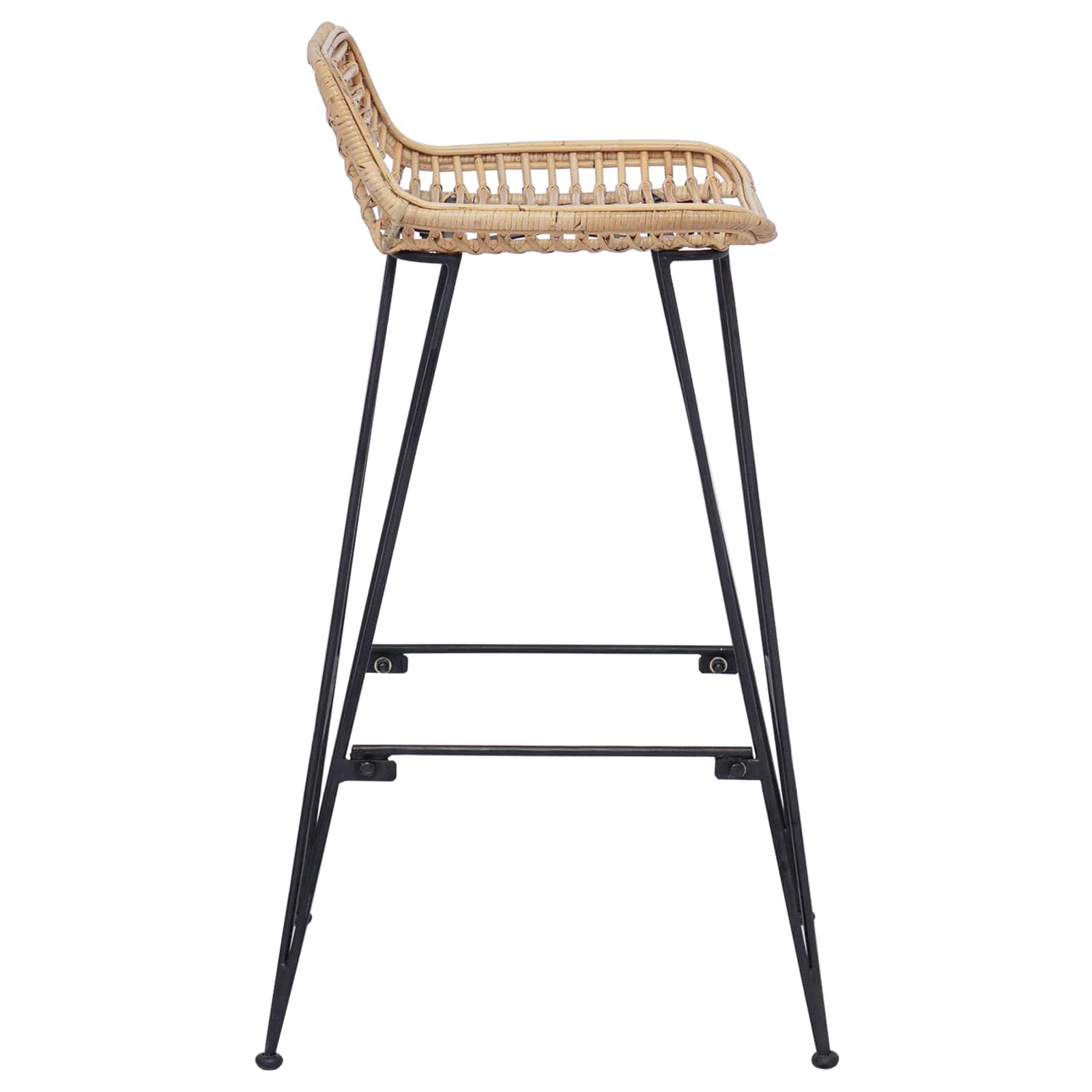 Chaise de bar 44 x 46 x 91 cm Fer à tige de 10mm de diamètre - XIOS