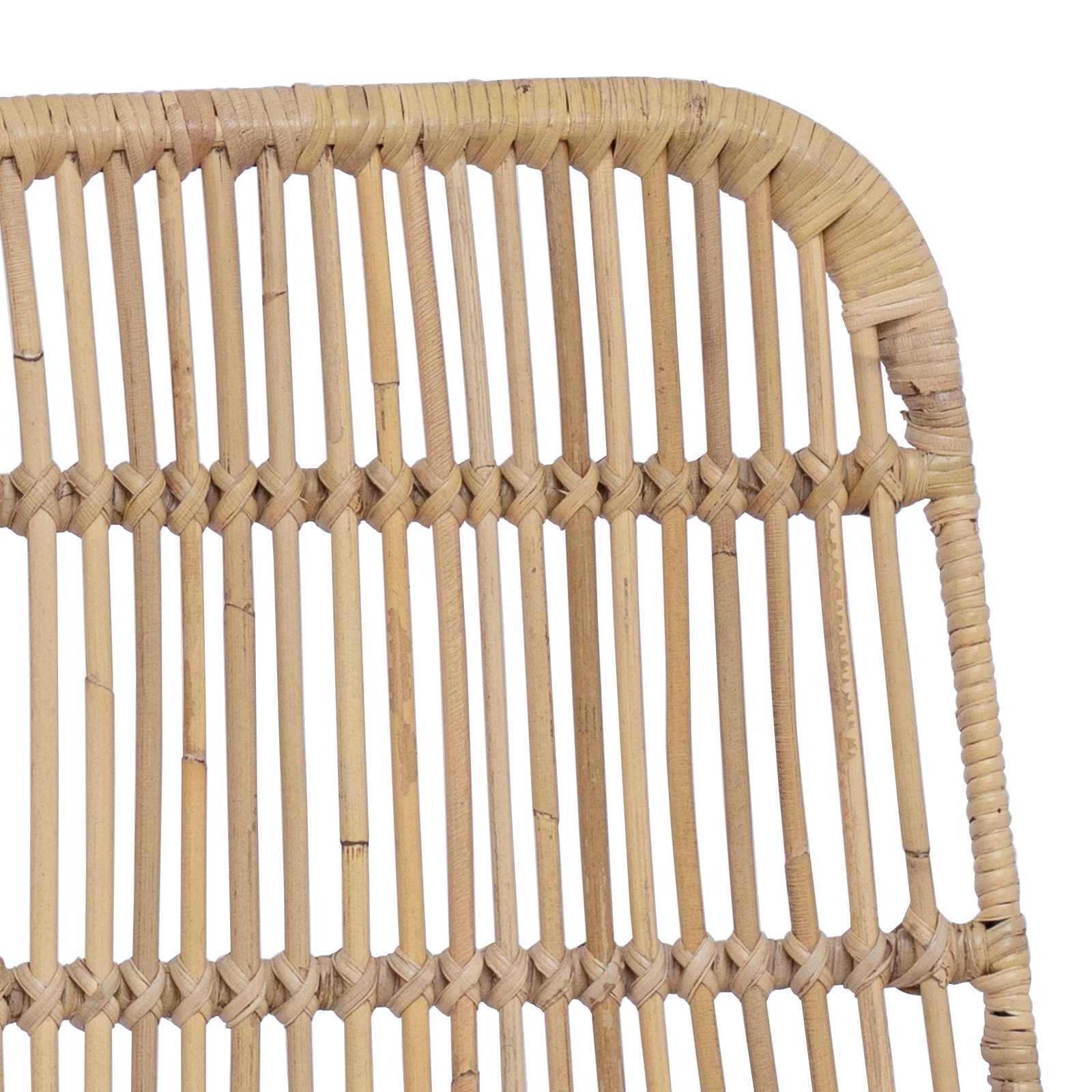 Chaise de salle à manger 2 pcs Naturel 41 x 55 x 85 cm - XIOS