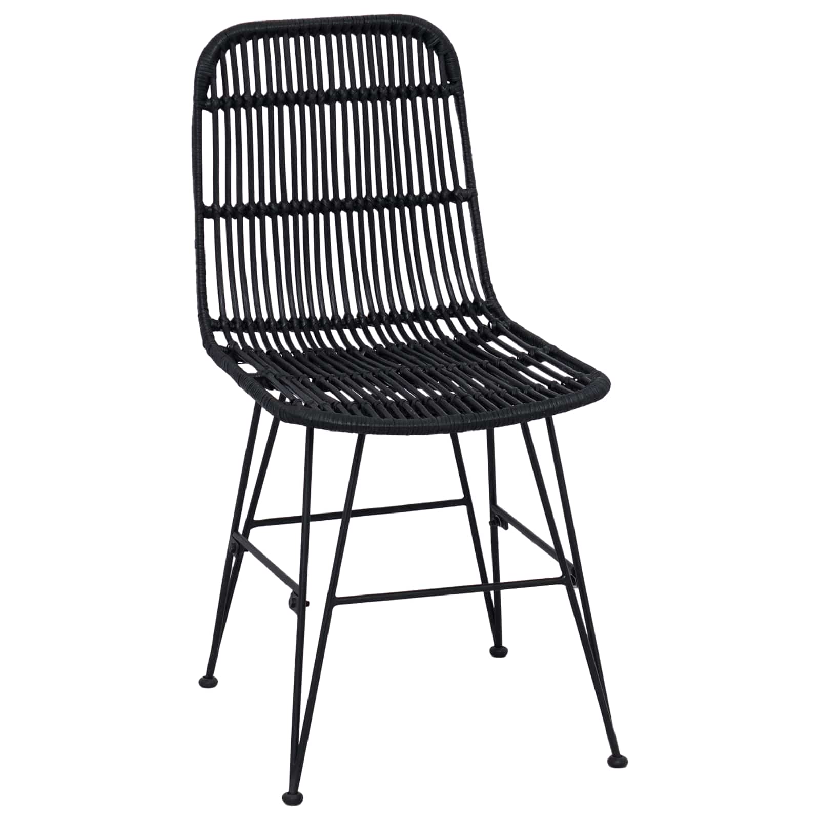 Chaise de salle à manger 2 pcs Noir 41 x 55 x 85 cm - XIOS