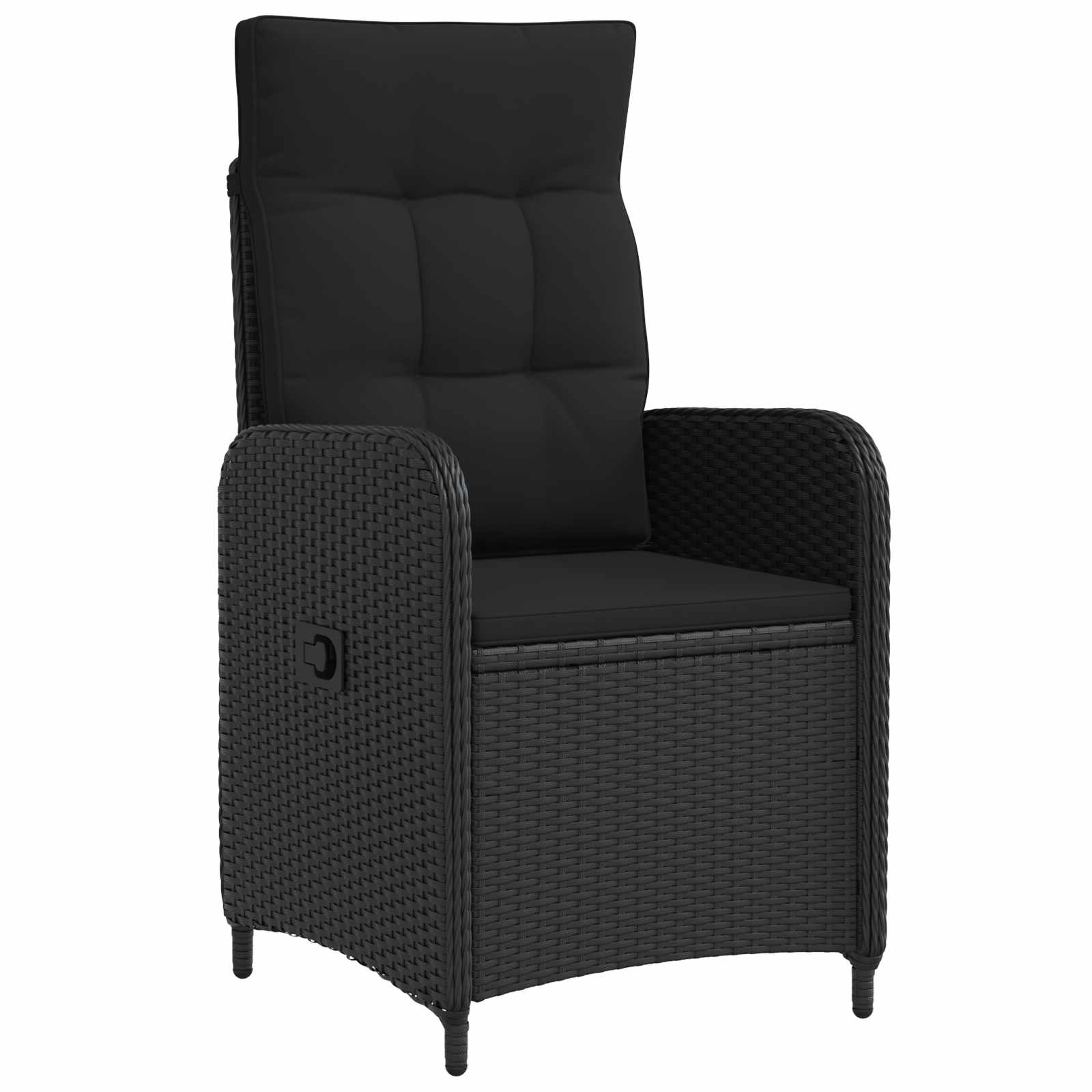 Ensemble de repas extérieur 9 pcs Noir 190 x 90 x 75 cm - XIOS