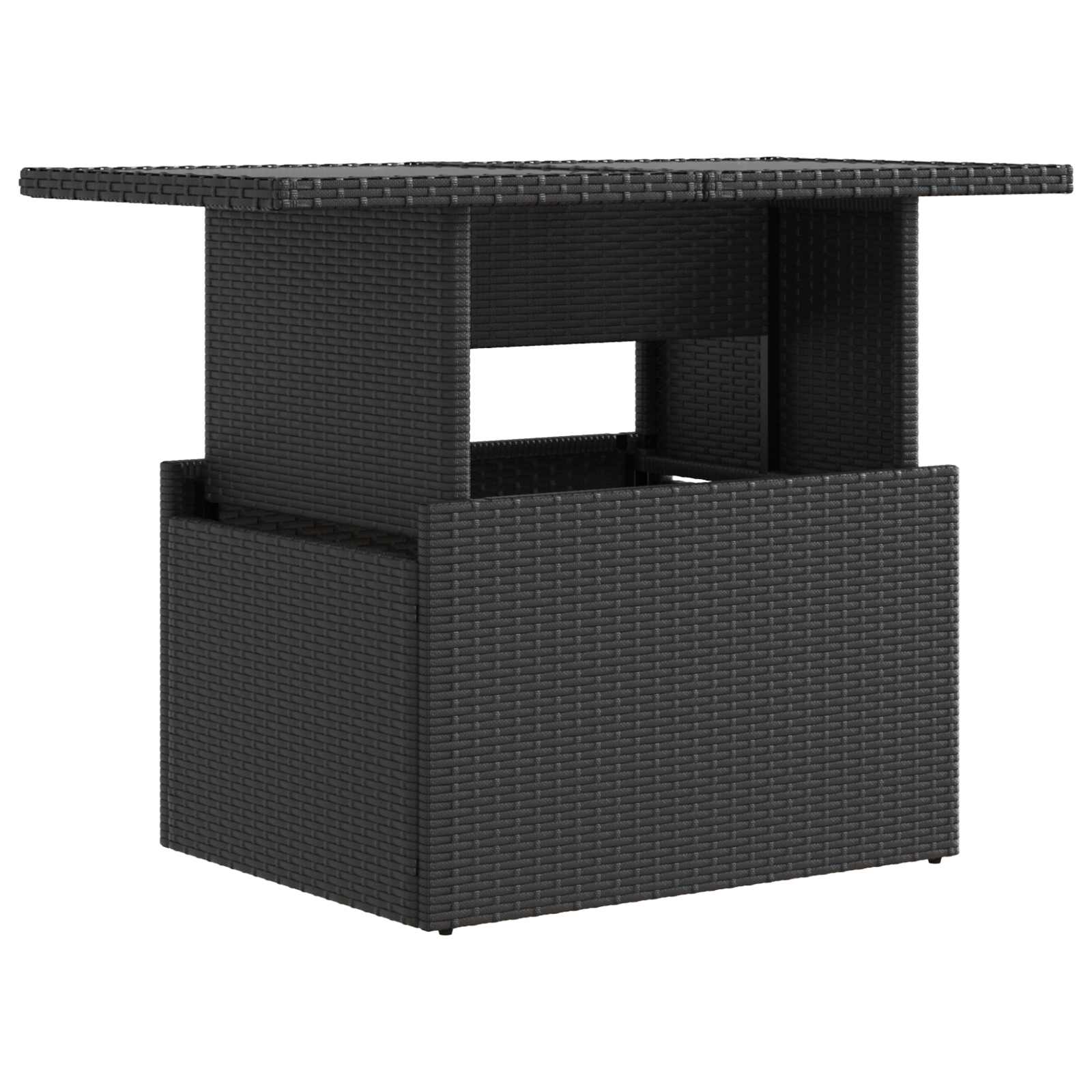 Ensemble de repas extérieur 3 pcs polyrotin