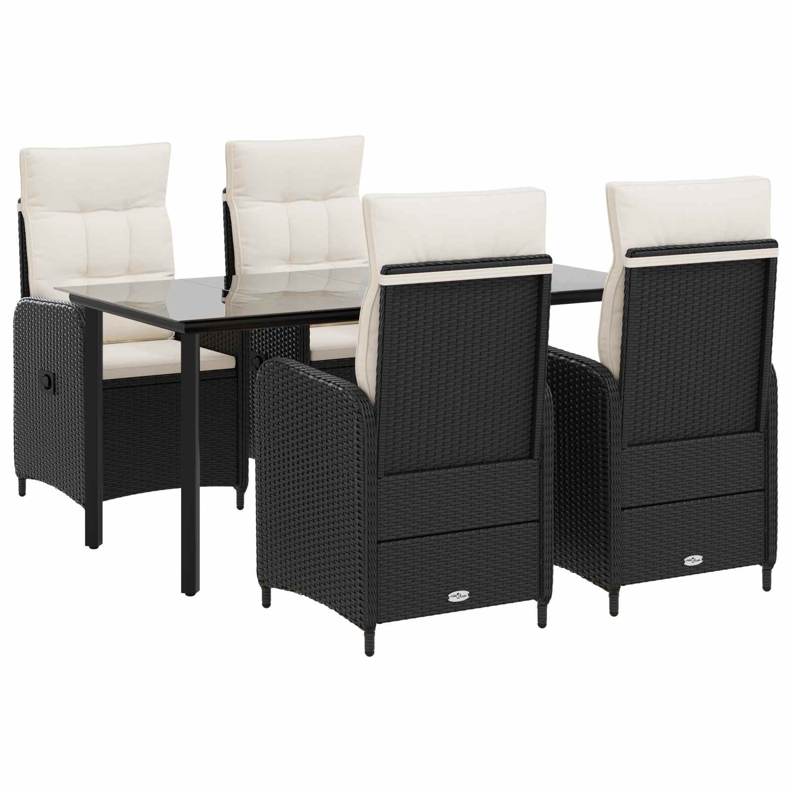 Ensemble de Tables Basses avec coussin avec oreiller 5 pcs - XIOS