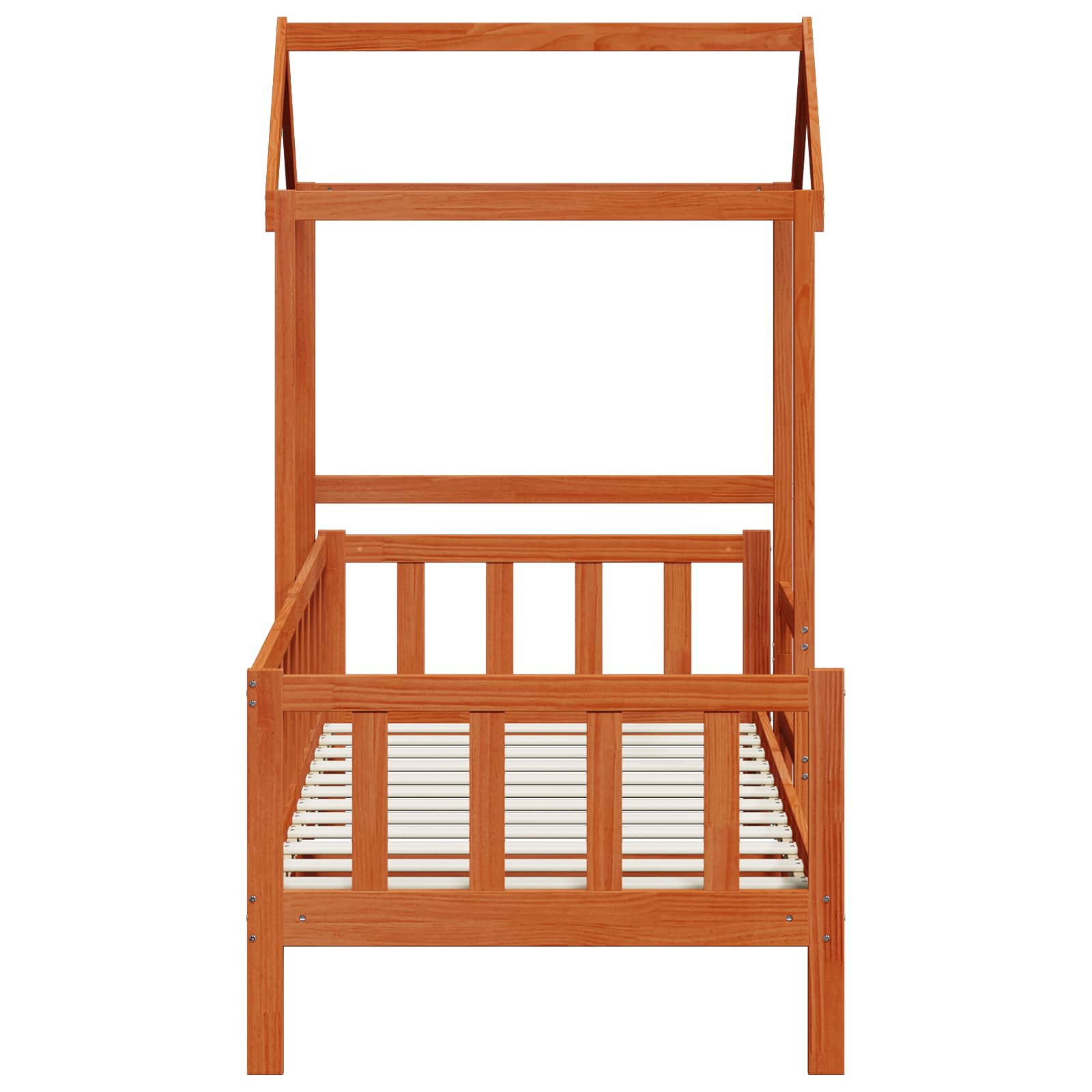 Ensemble Lit de Jour 2 pcs Cire marron Bois de pin massif - XIOS