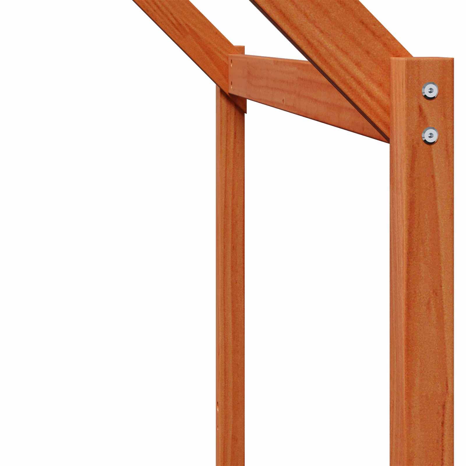 Cadre de lit mezzanine Brun Ciré 90 x 190 cm Pin massif - XIOS