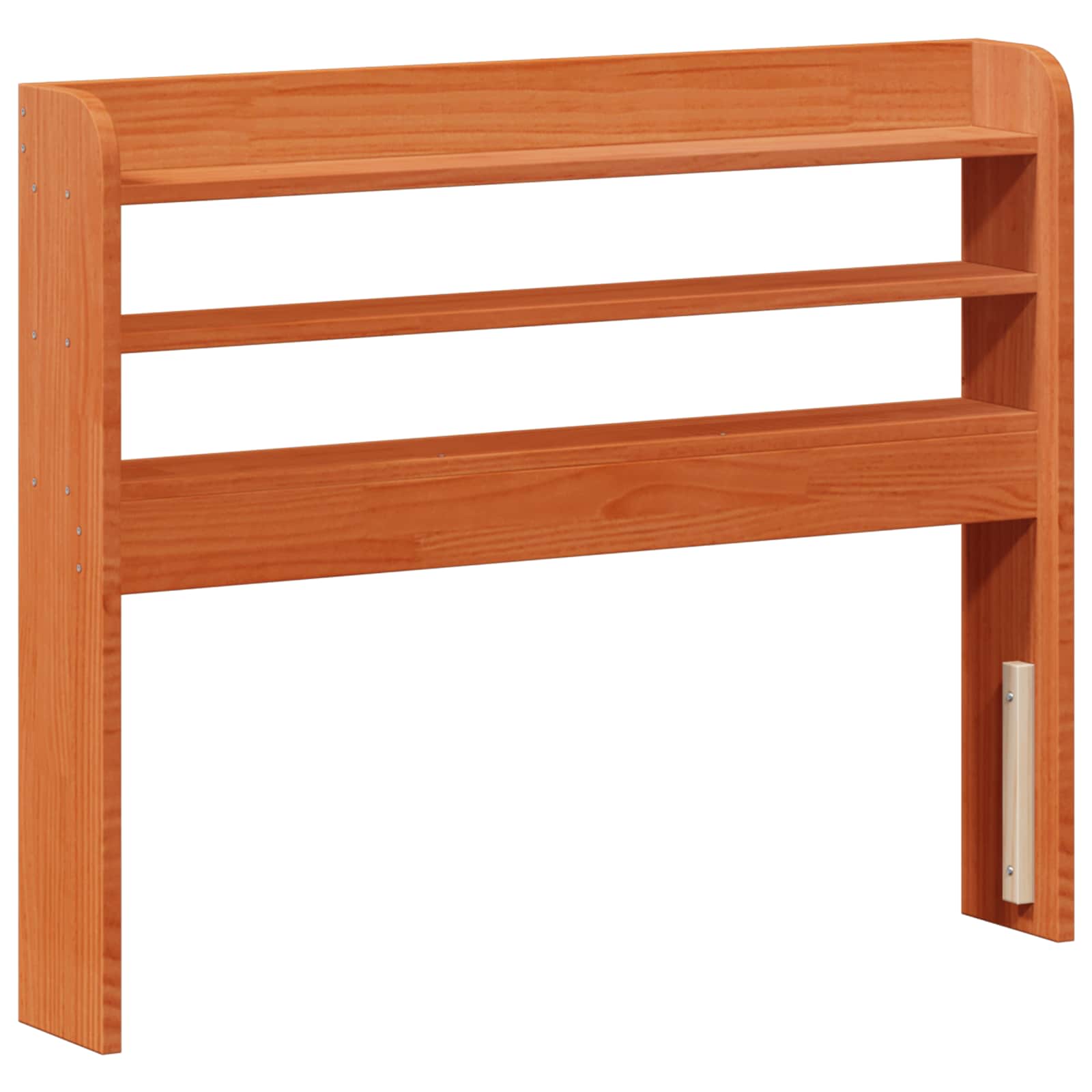 Cadre de lit avec stockage 2 pcs Cire marron Bois de Pin Massif - XIOS