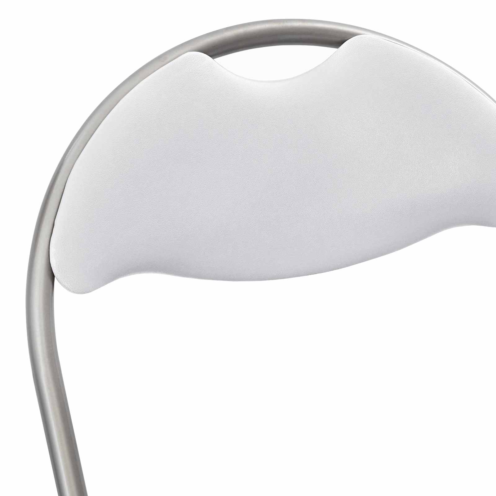 Chaise pliante 8 pcs Blanc et Gris 48 x 43,5 x 81 cm - XIOS