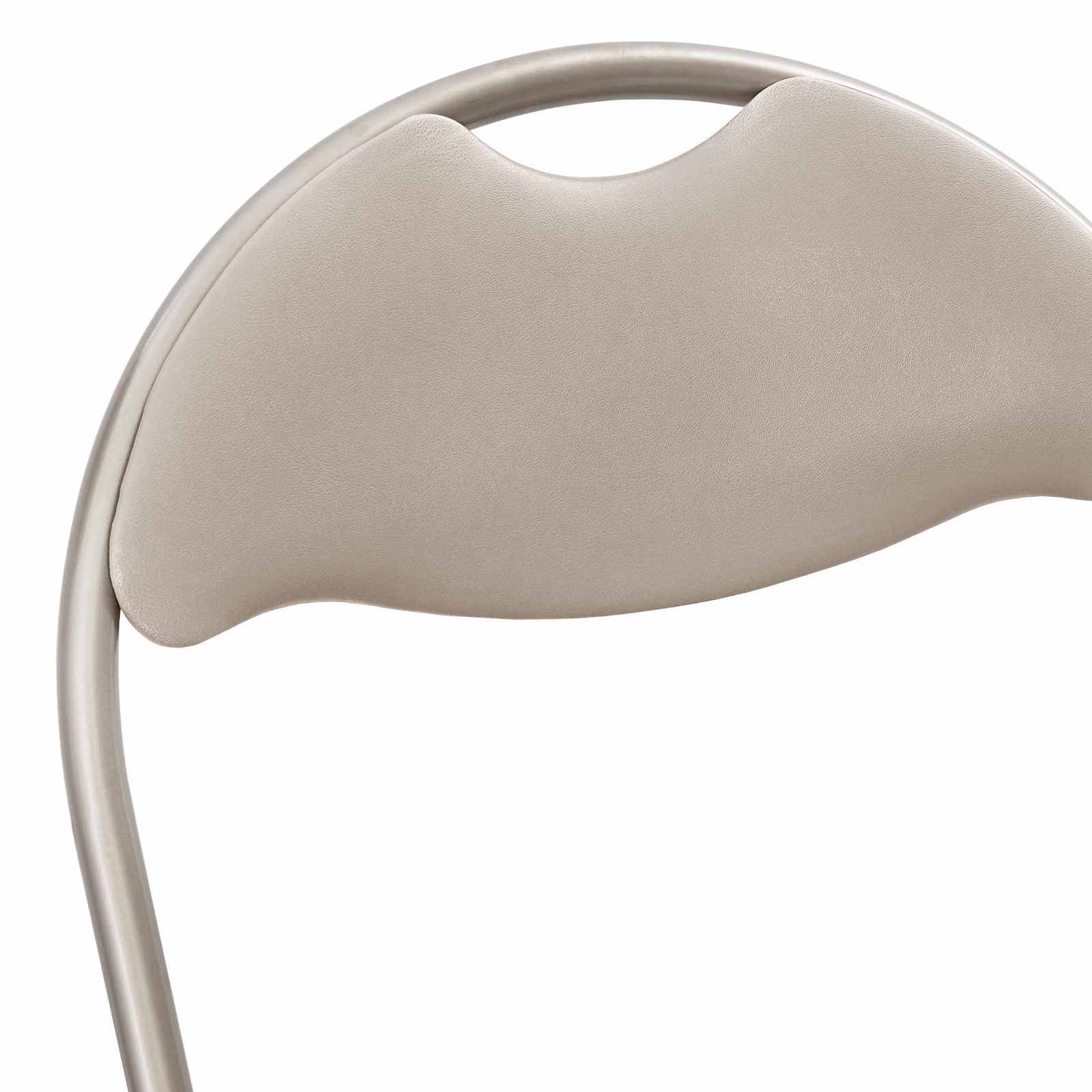 Chaise pliante 8 pcs Sable 48 x 43,5 x 81 cm Simili cuir - XIOS