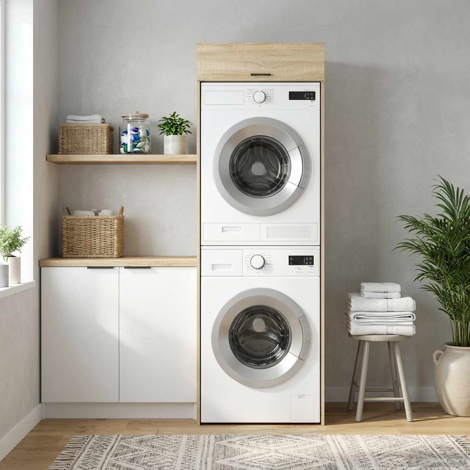 Armoire pour machine à laver Sonoma 67,5 x 68 x 200 cm