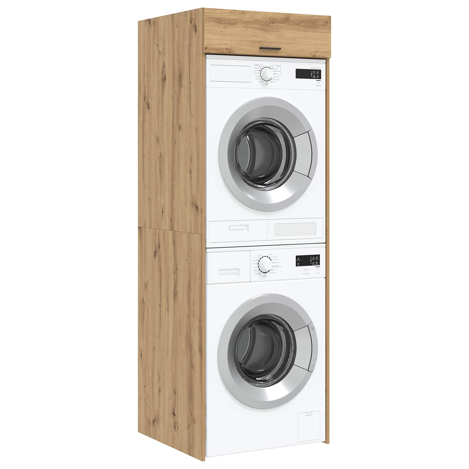 Armoire pour machine à laver Chêne artisanal 67,5 x 68 x 200 cm
