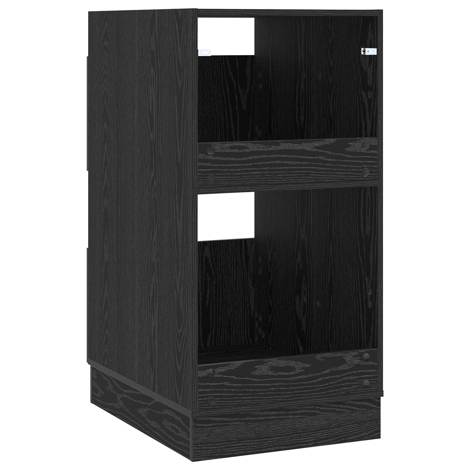 Armoire à Laver Chêne noir 50 x 68 x 102 cm Bois d'ingénierie