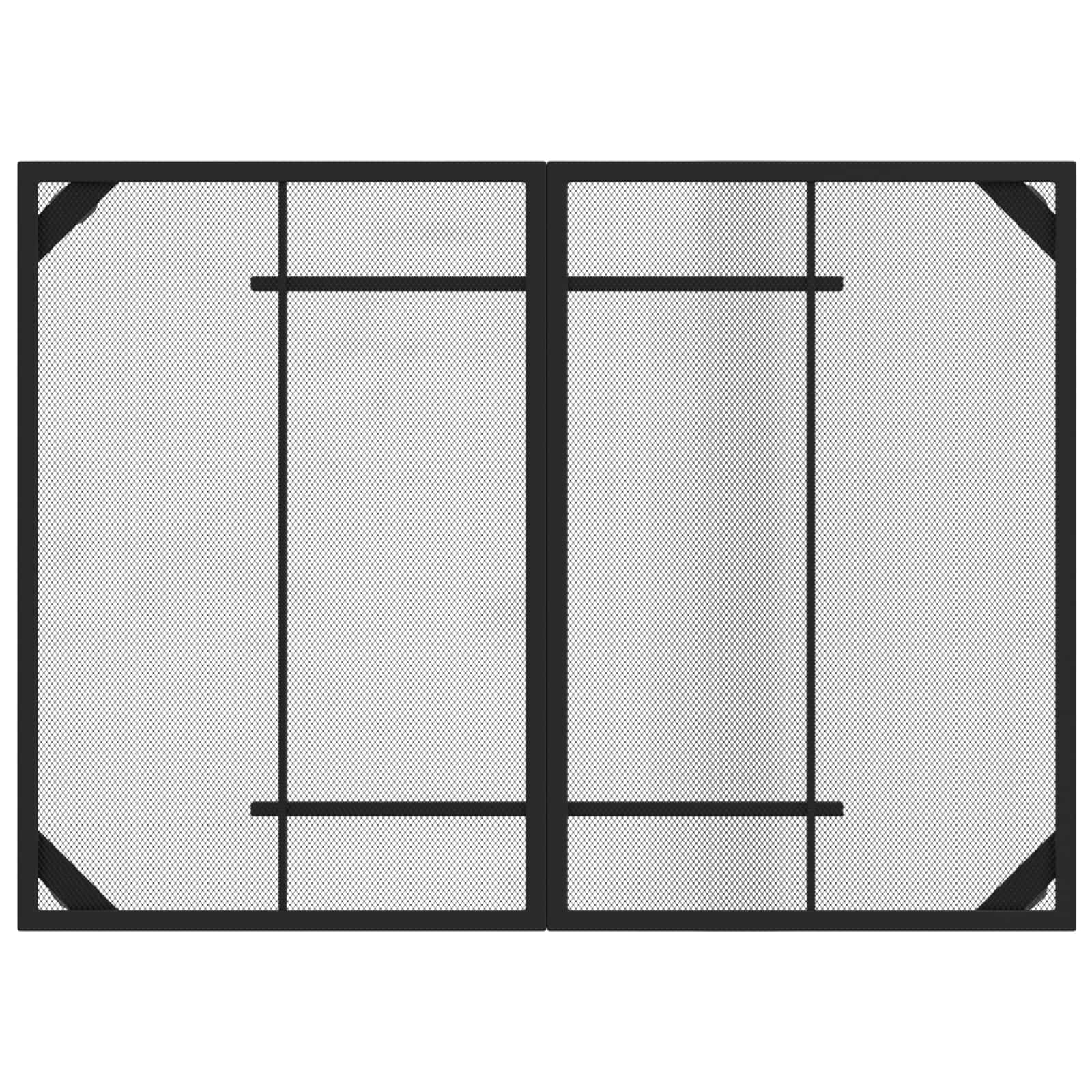Ensemble de meubles d'extérieur 5 pcs Anthracite Fer et Acier - XIOS