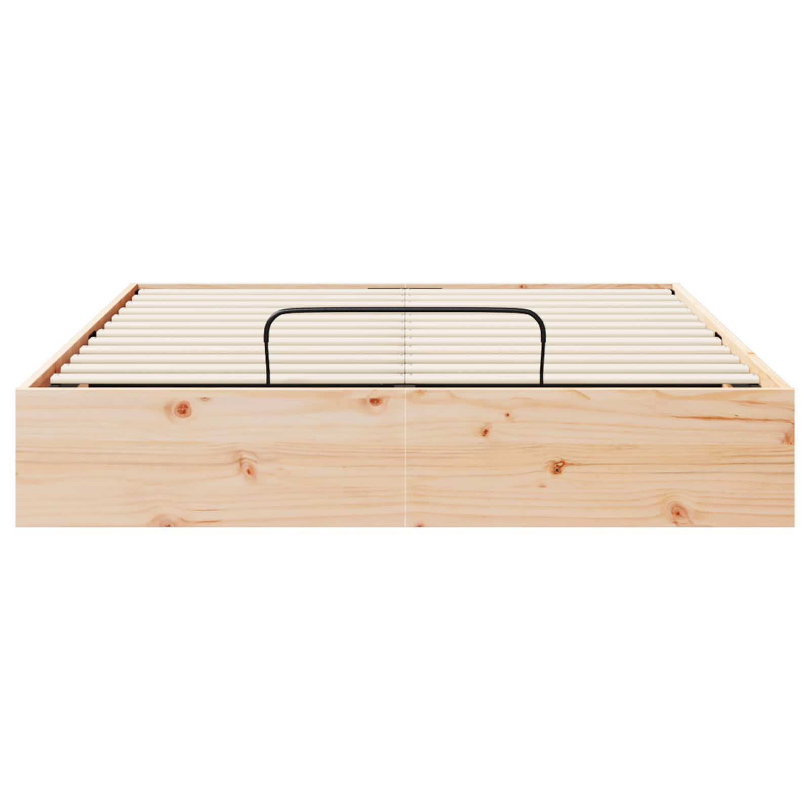 Cadre de lit ottoman avec rangement Naturel 120 x 190 cm - XIOS