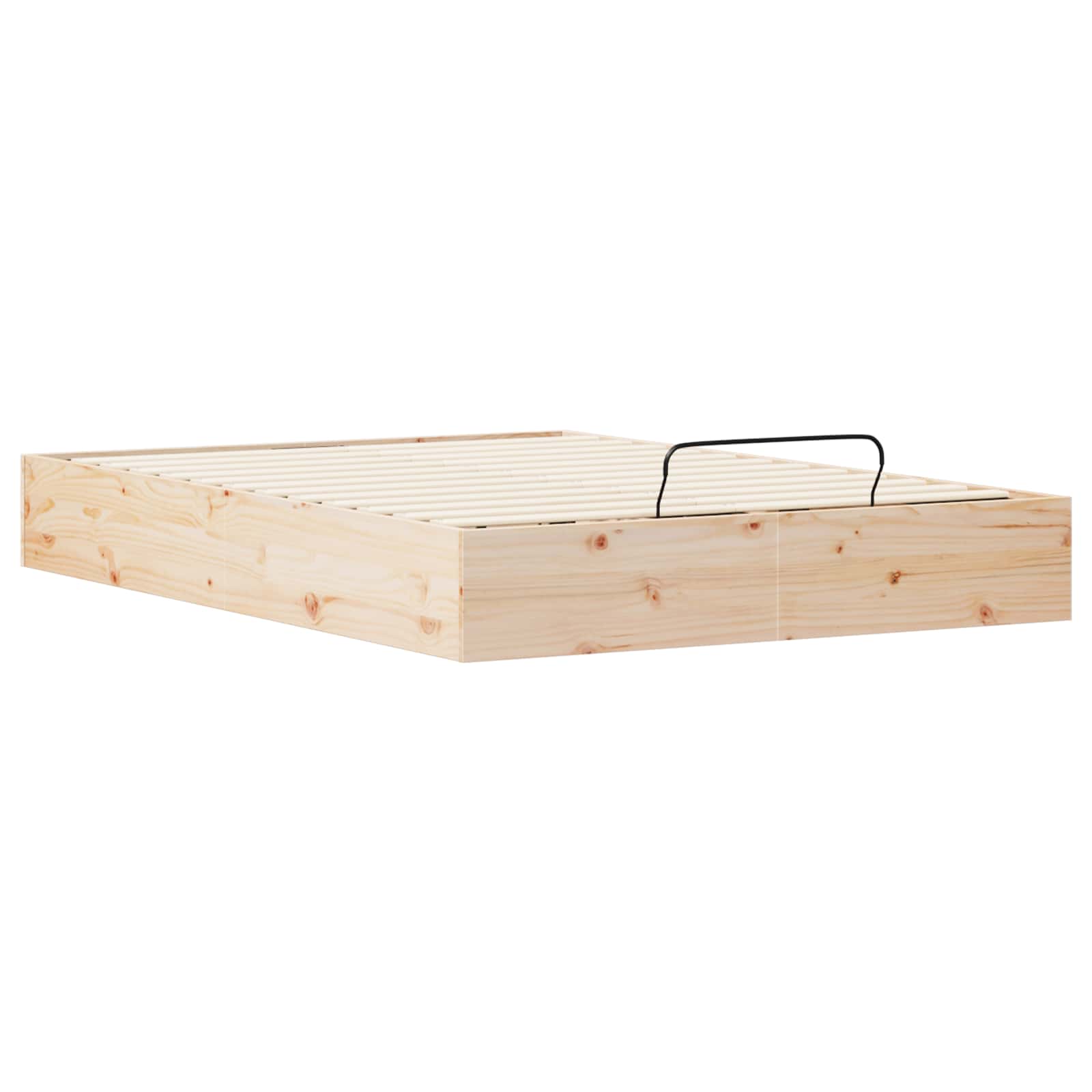 Cadre de lit ottoman avec rangement Naturel 150 x 200 cm - XIOS