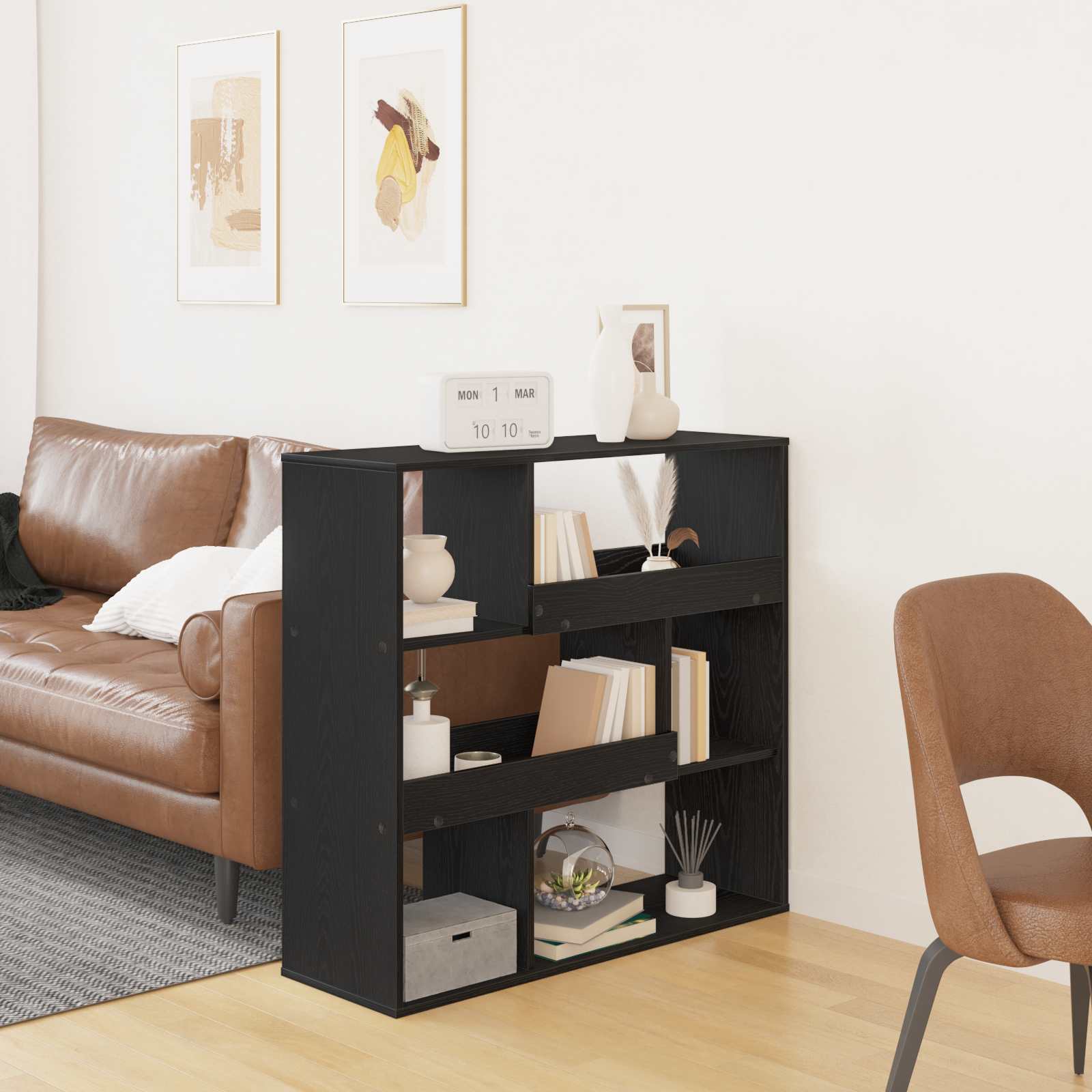 Étagère à livres Chêne noir 100 x 33 x 94,5 cm - XIOS