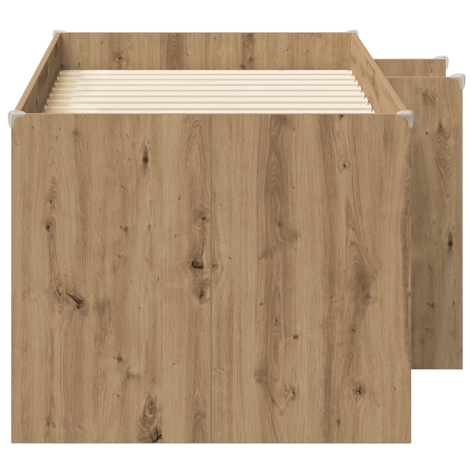 Cadre de Lit Élevé pour Enfants 2 pcs Chêne artisanal - XIOS