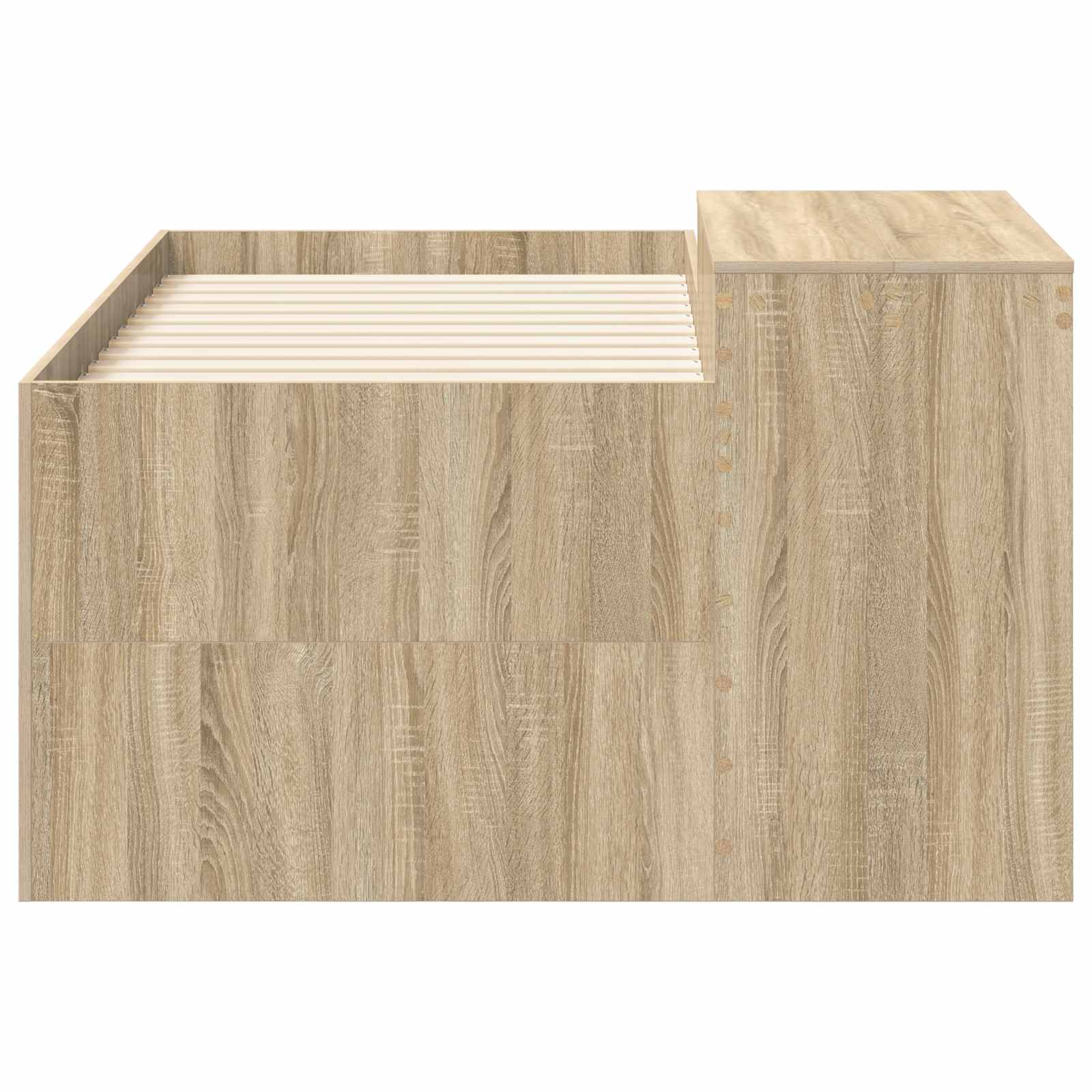 Lit haut pour enfants avec bureau Chêne Sonoma - XIOS