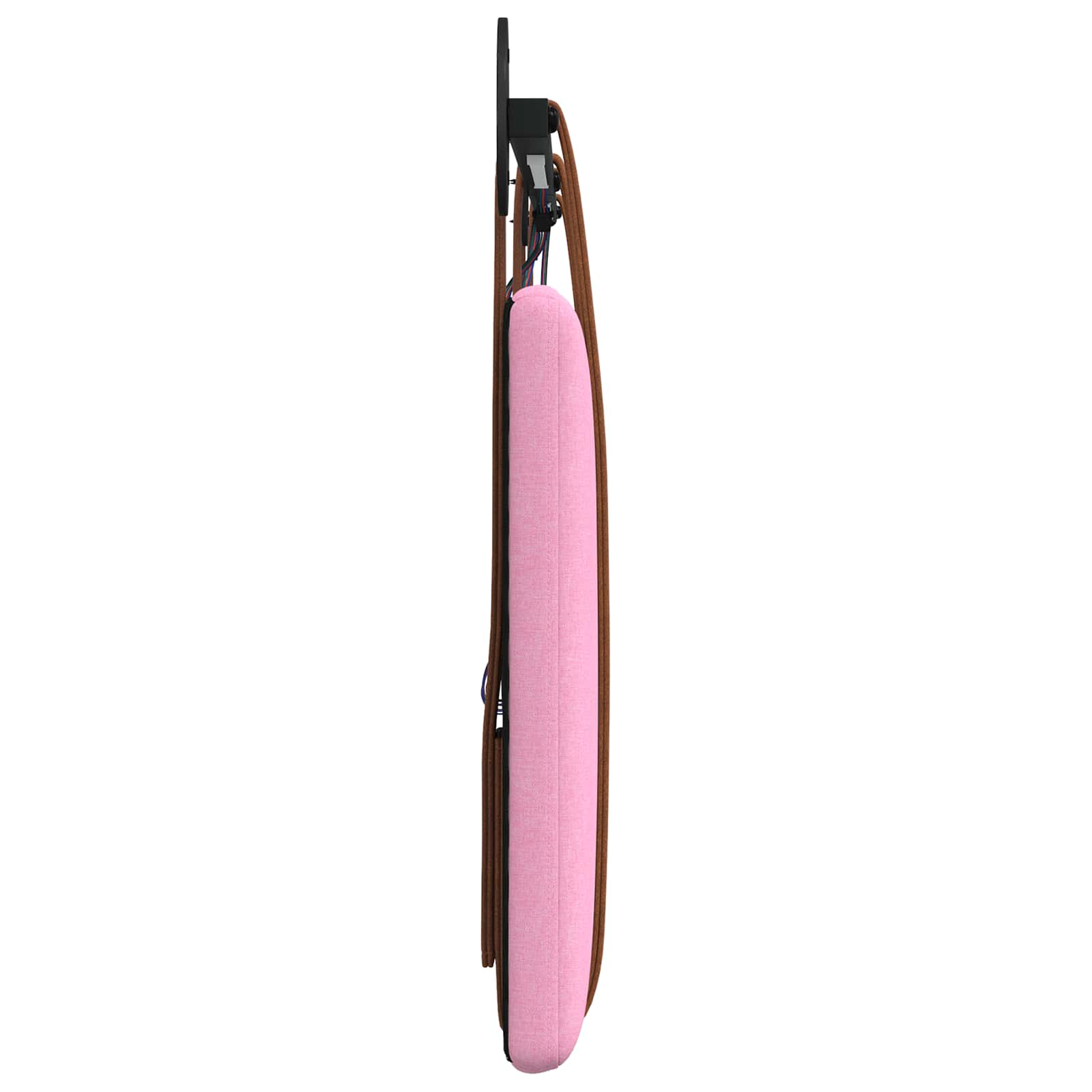 Tête de lit suspendue Avec lumière LED Rose PU antique - XIOS