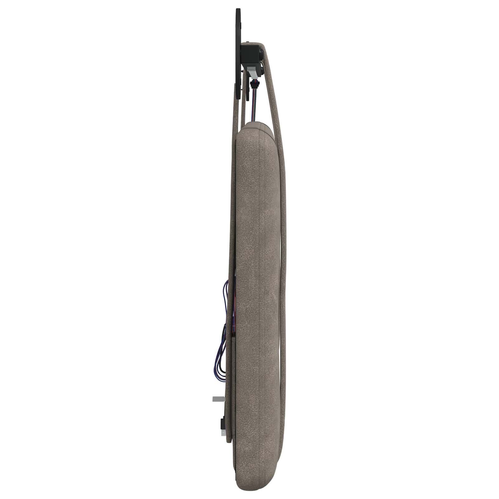 Tête de lit suspendue Avec lumière LED Gris PU antique - XIOS