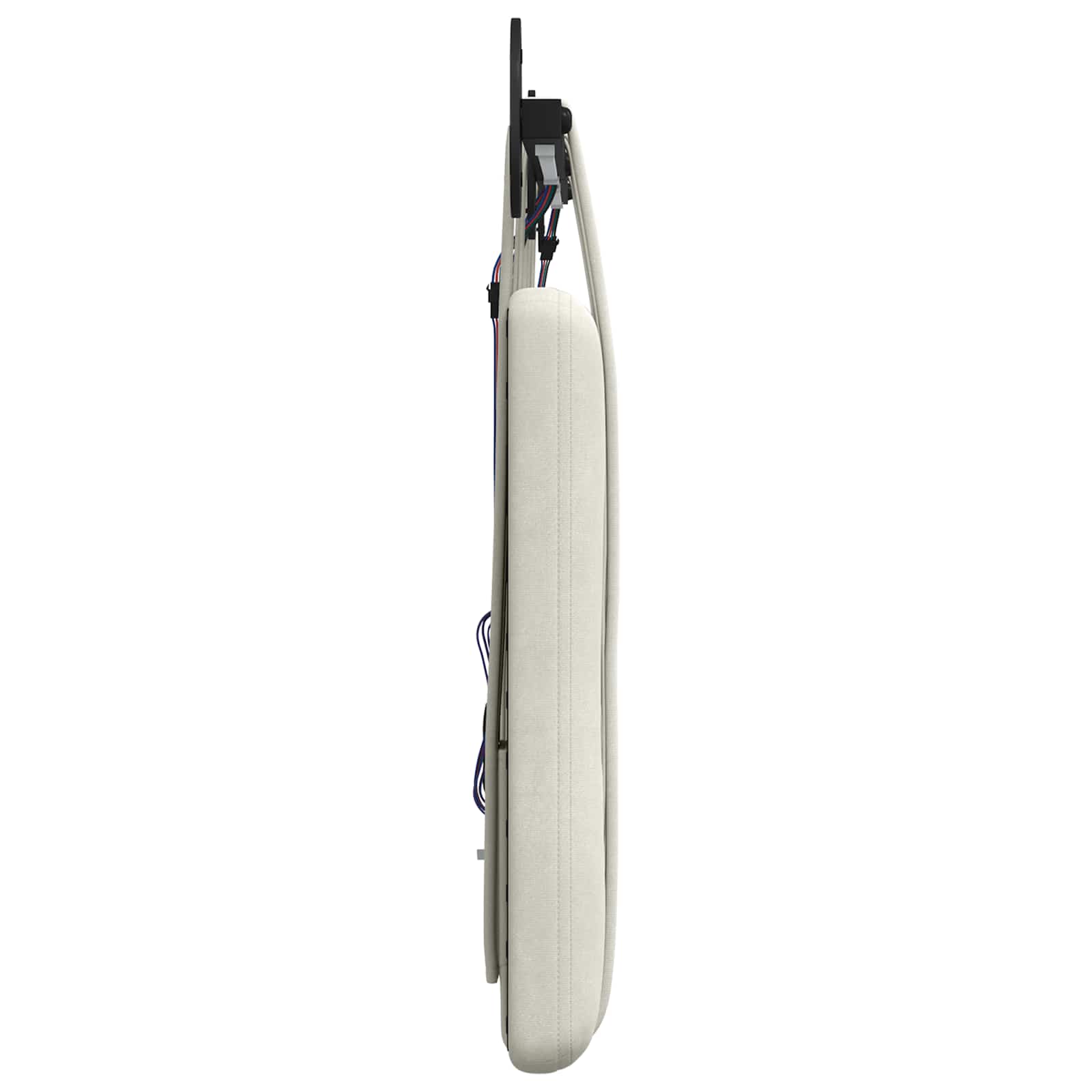 Tête de lit suspendue Avec lumière LED Crème Velours - XIOS