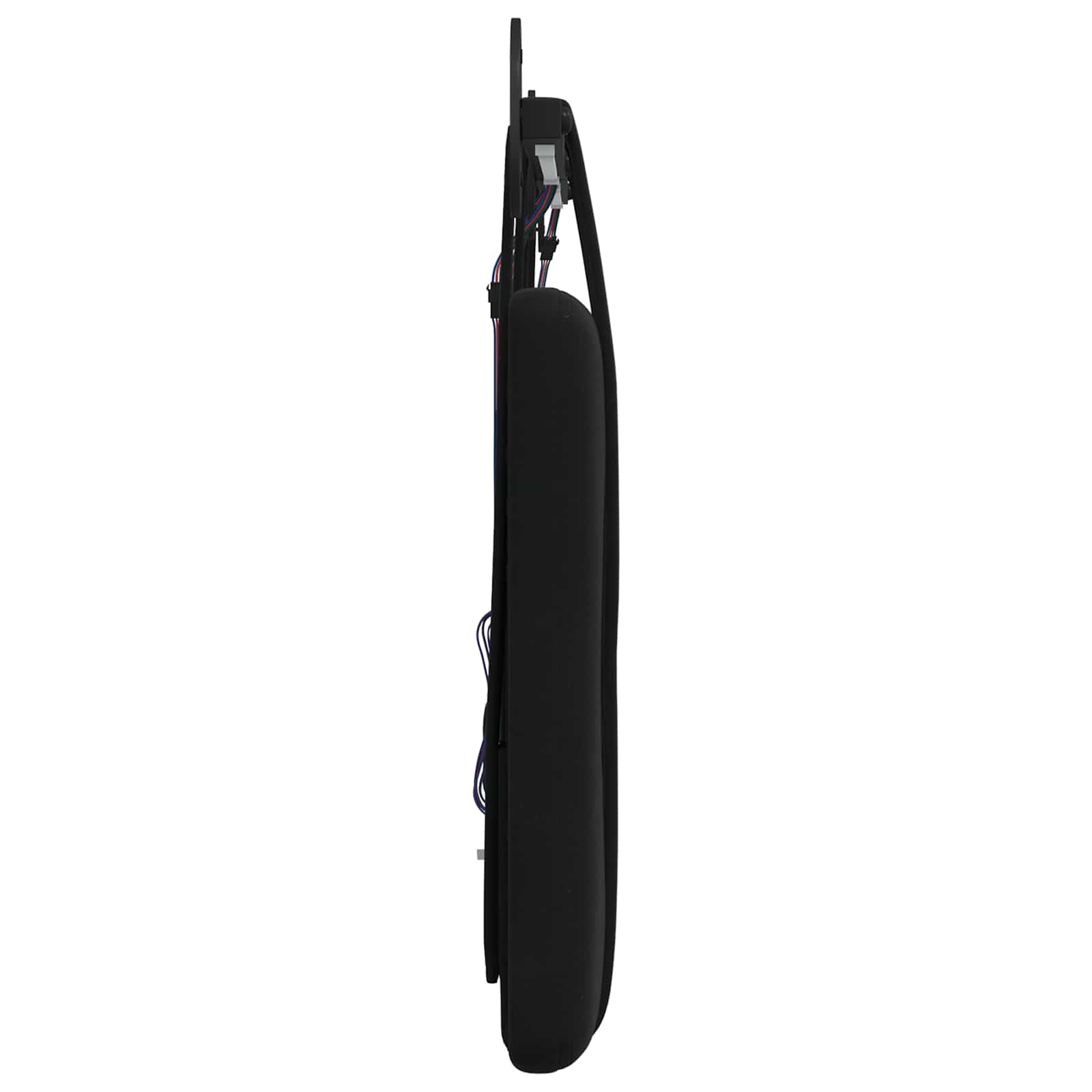 Tête de lit suspendue Avec lumière LED Noir Velours - XIOS