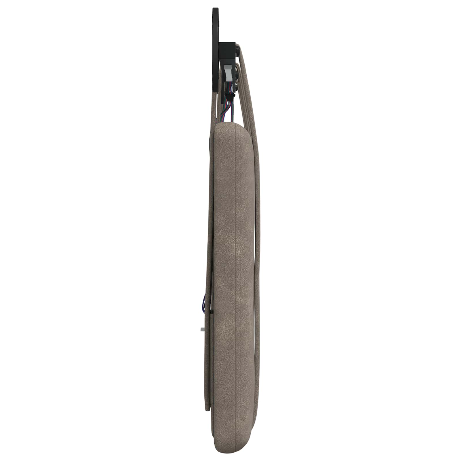 Tête de lit suspendue Avec lumière LED Gris PU antique - XIOS
