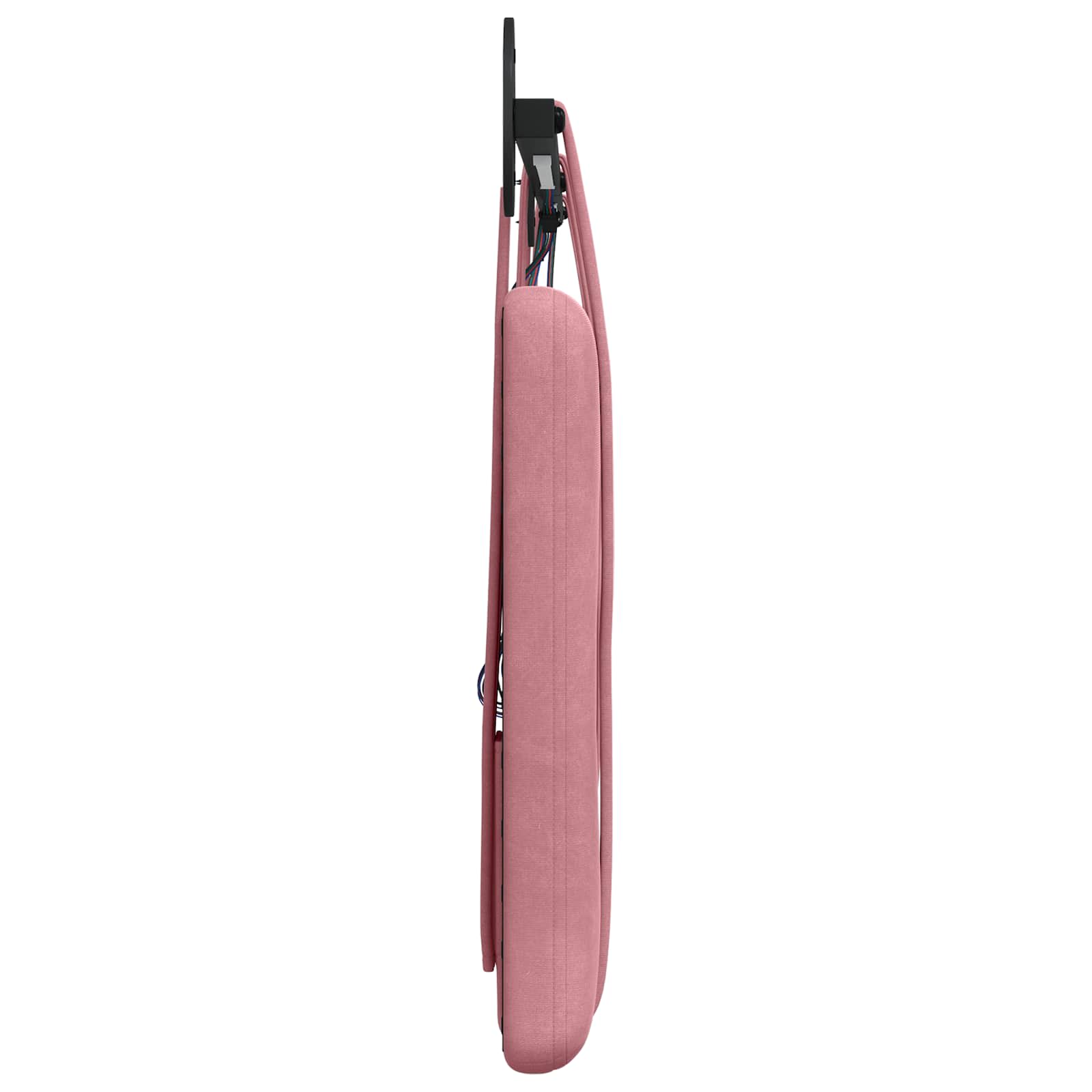 Tête de lit suspendue Avec lumière LED Rose Velours - XIOS