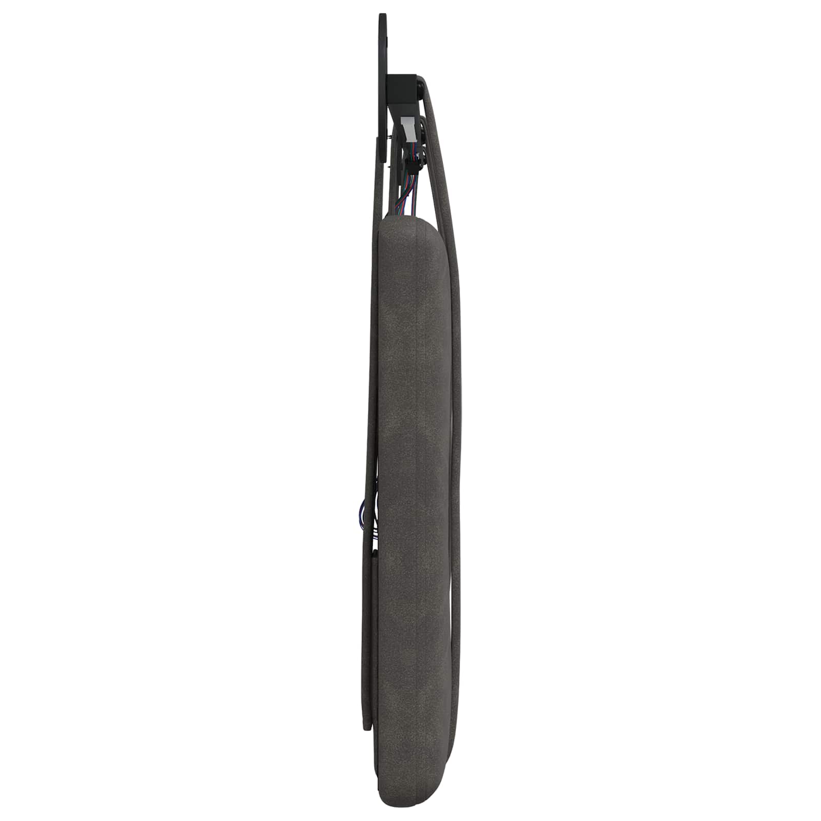 Tête de lit suspendue Avec lumière LED Noir PU antique - XIOS
