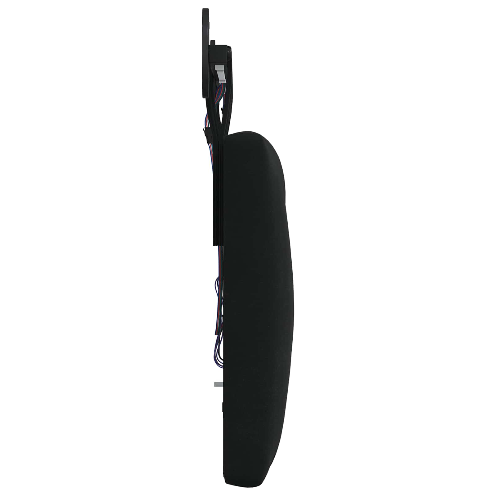 Tête de lit suspendue Avec lumière LED Noir Velours - XIOS