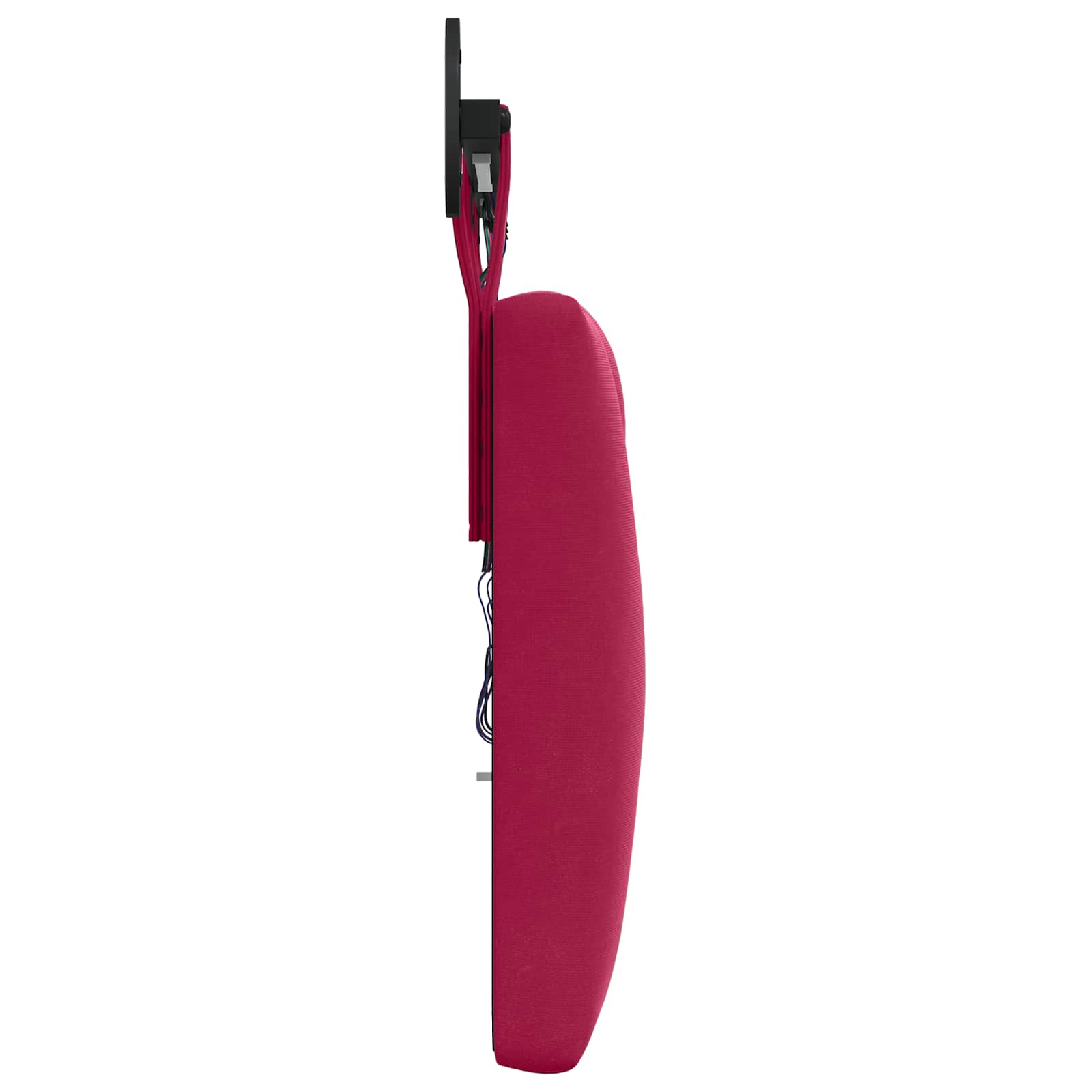 Tête de lit suspendue Avec lumière LED Bordeaux Velours - XIOS