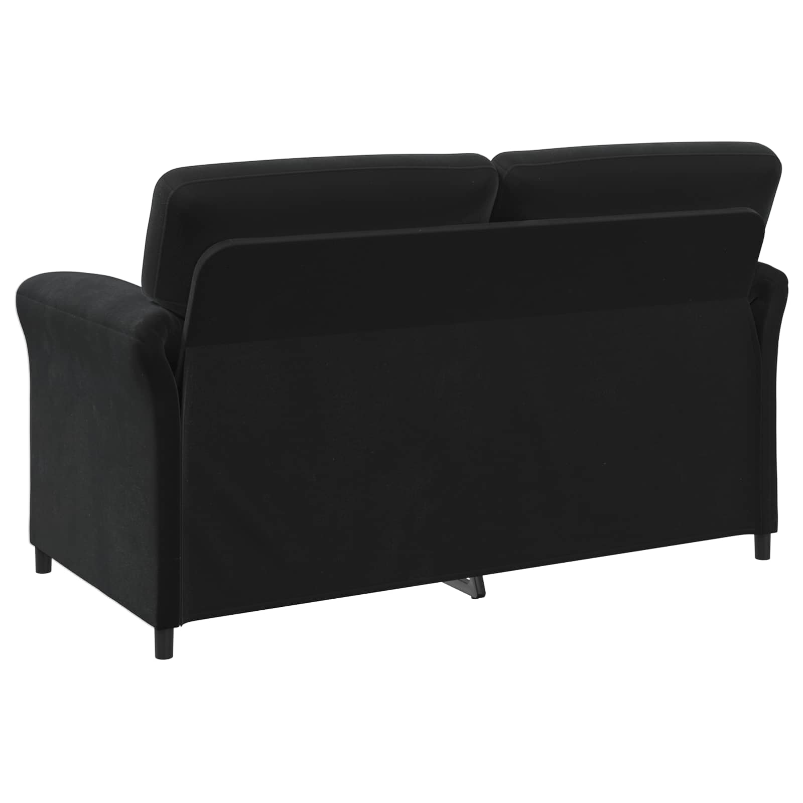Ensemble de Canapés 2 pc Noir Velours