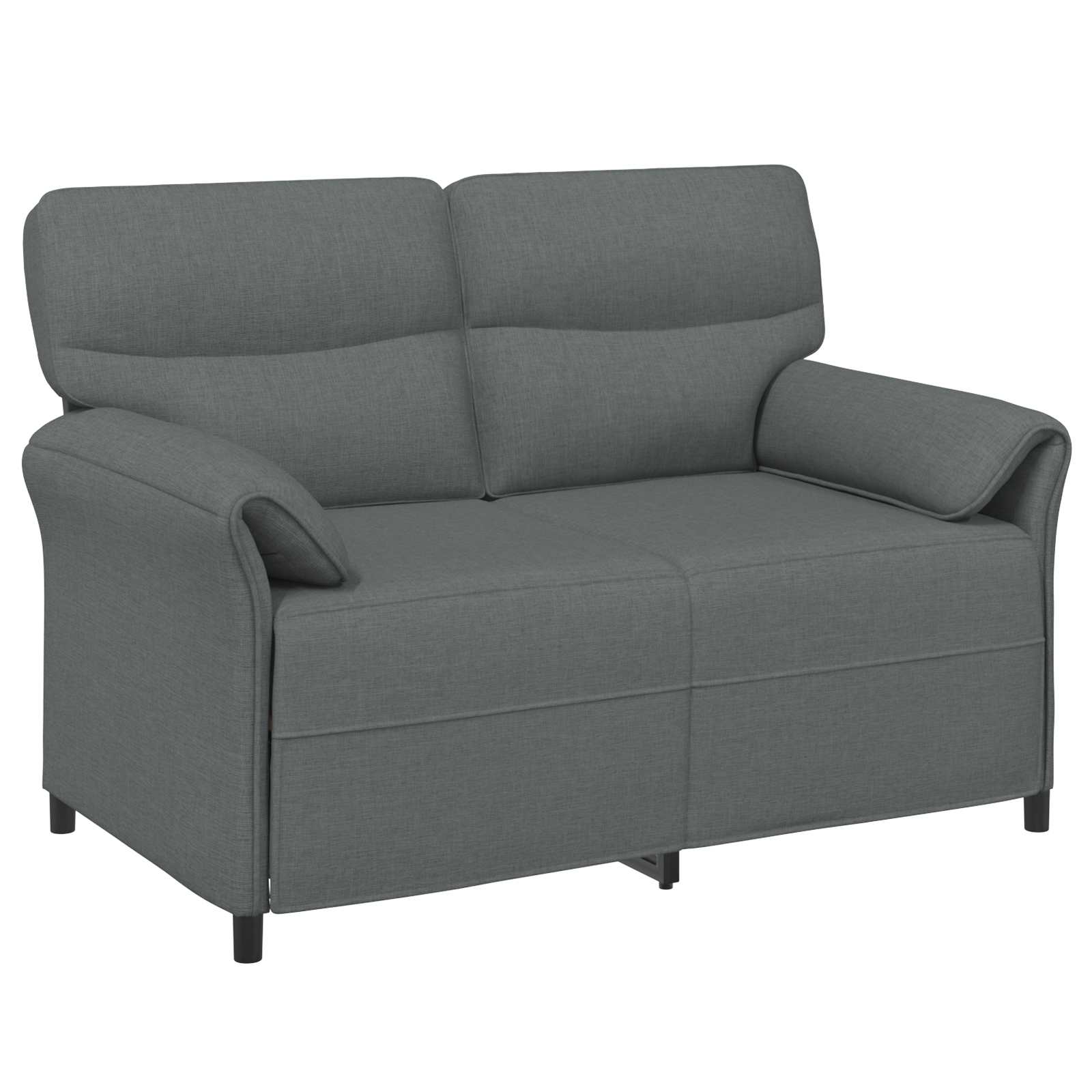 Canapé 100% polyester, cadre en métal, MDF, Contreplaqué