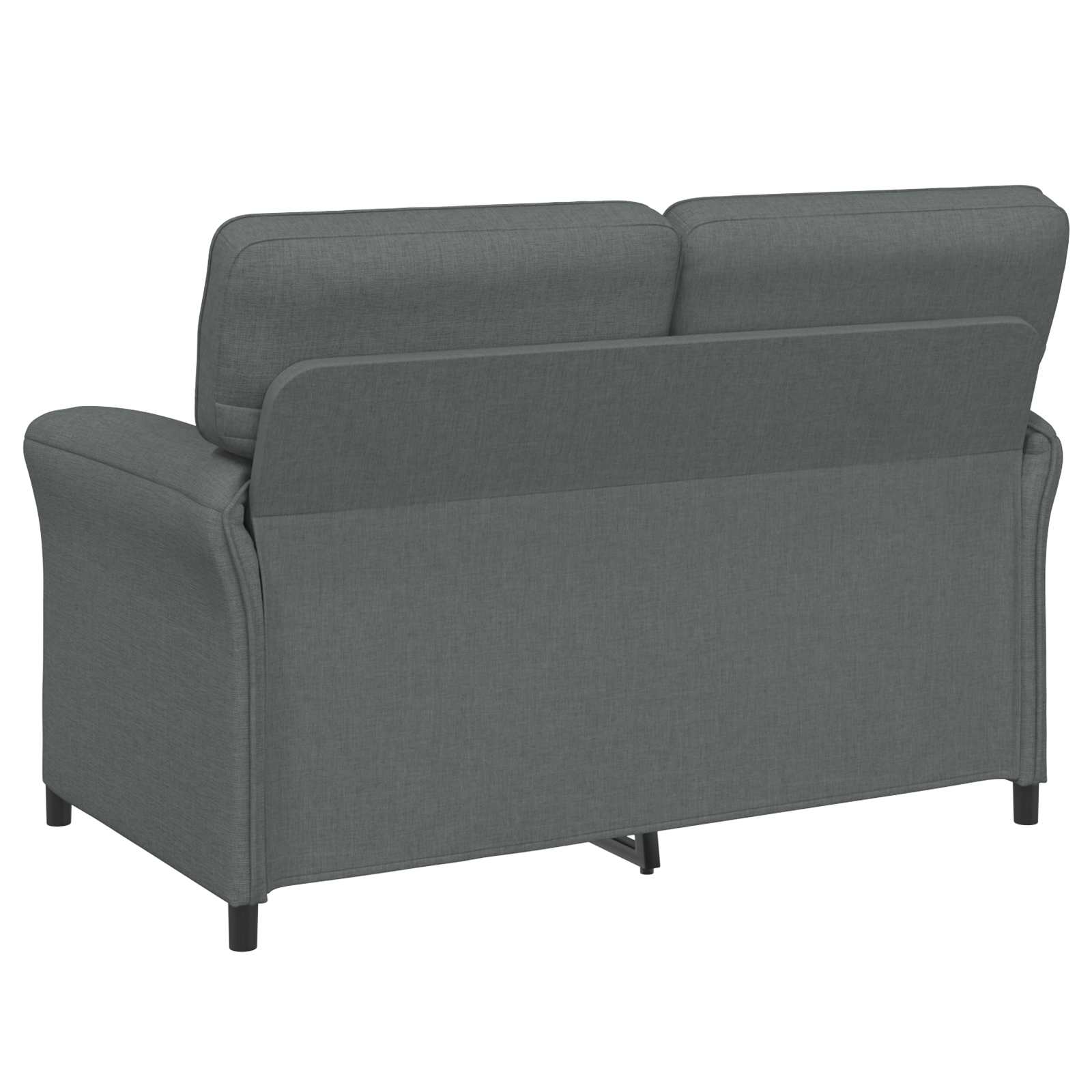 Canapé 100% polyester, cadre en métal, MDF, Contreplaqué