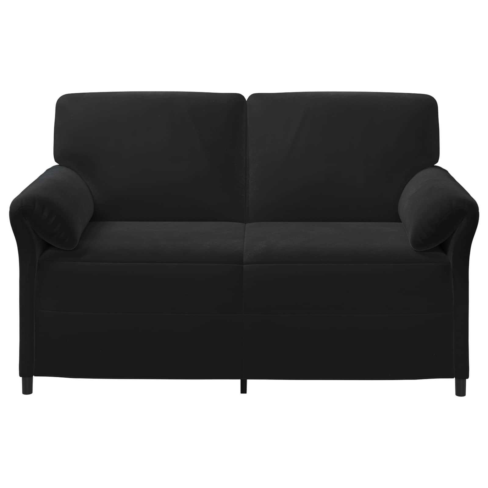 Sofa 2 places Noir 158 x 83 x 95 cm Velours
