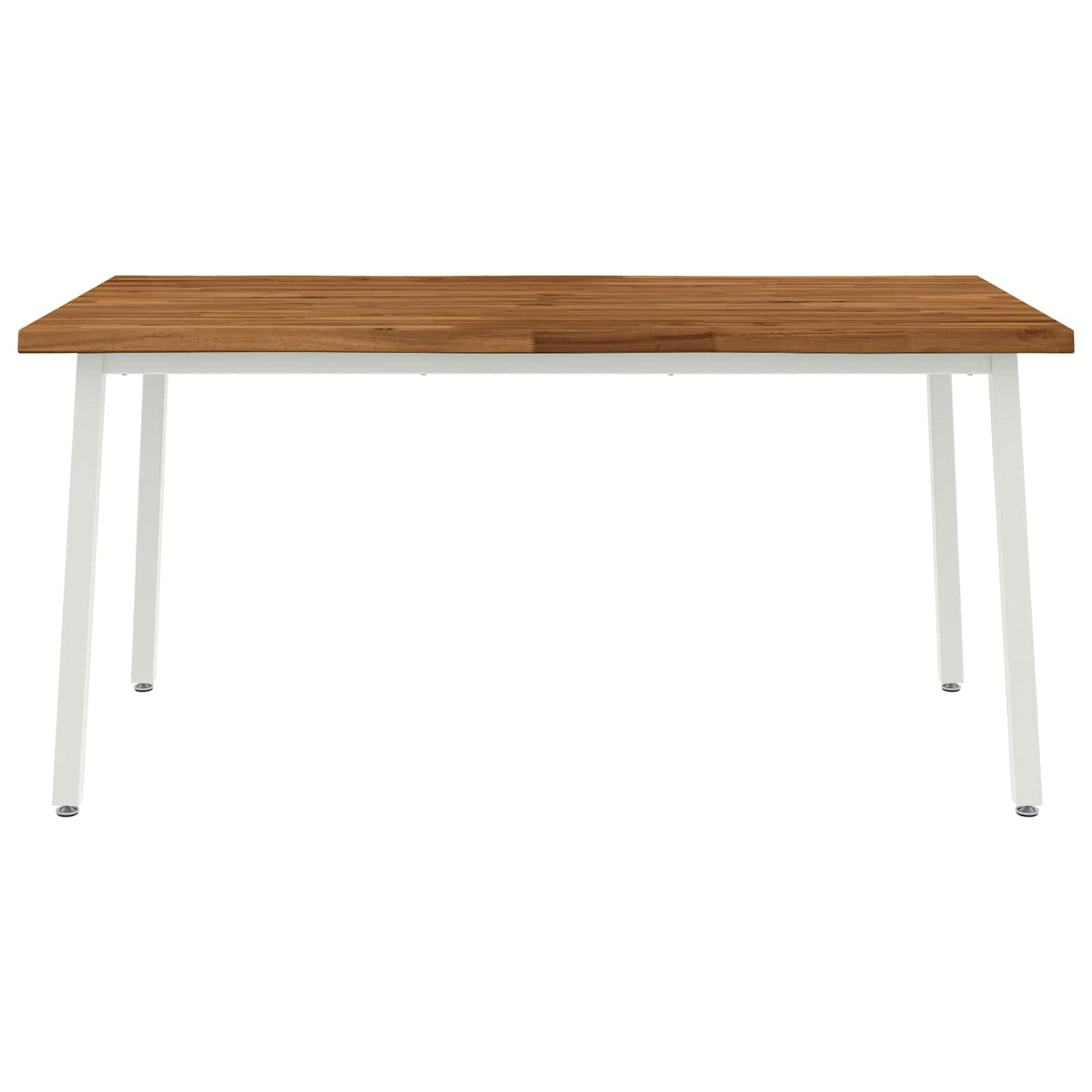 Table à manger en bord vivant 160 x 70 x 75 cm Naturel