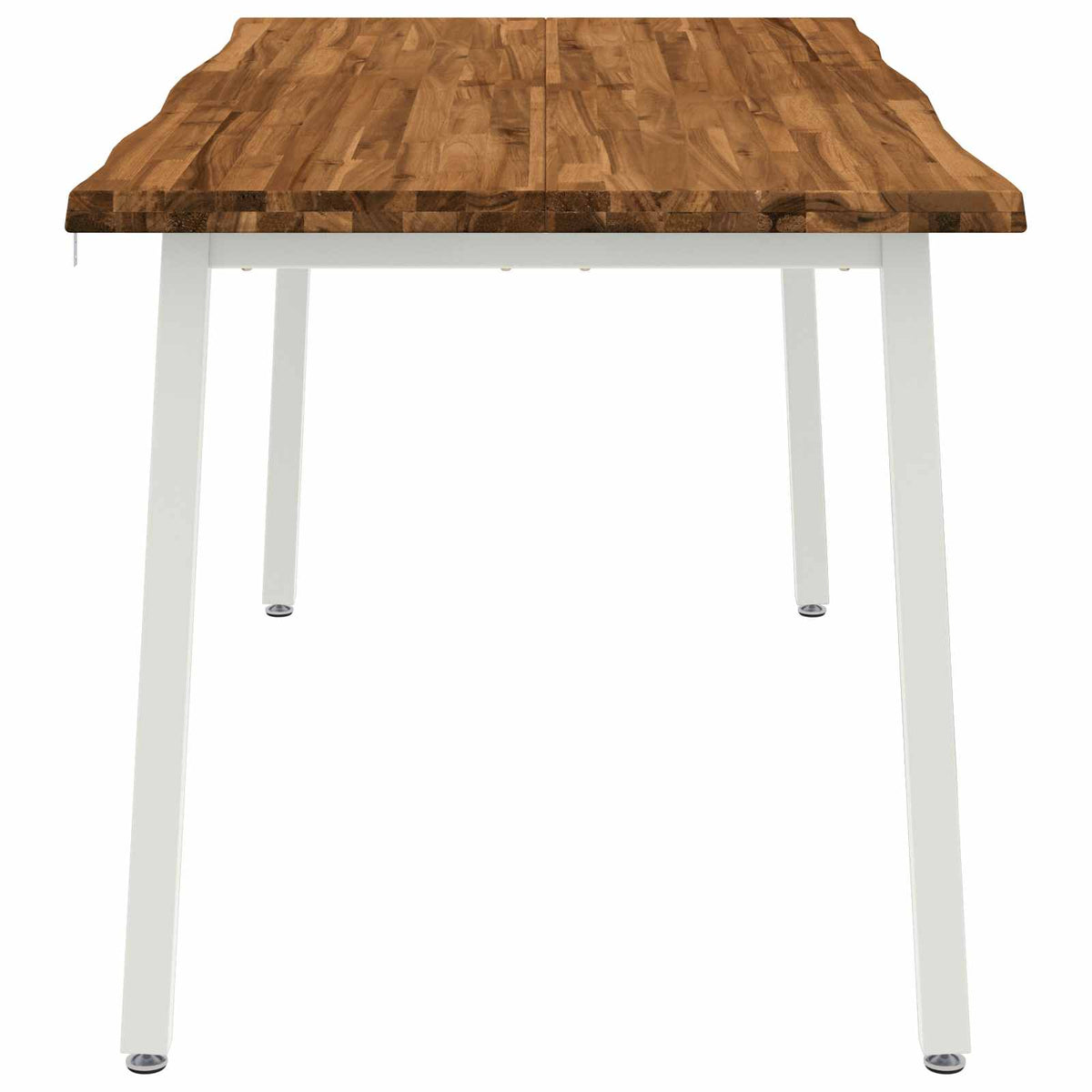 Table à manger en bord vivant 140 x 90 x 75 cm Naturel