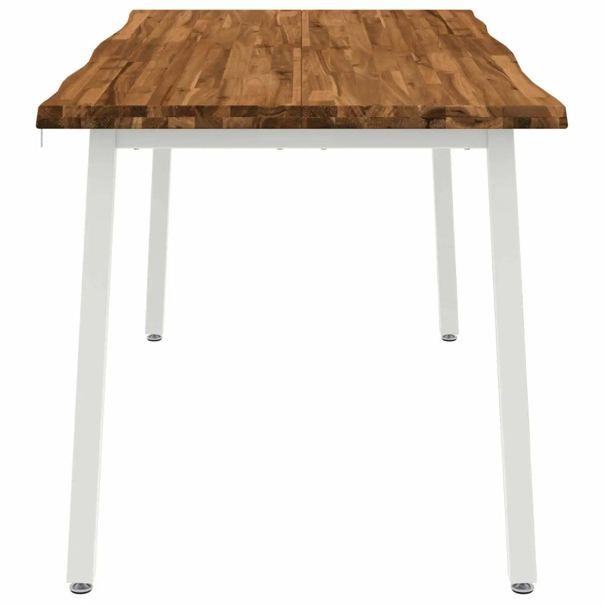 Table à manger en bord vivant 160 x 90 x 75 cm Naturel - XIOS