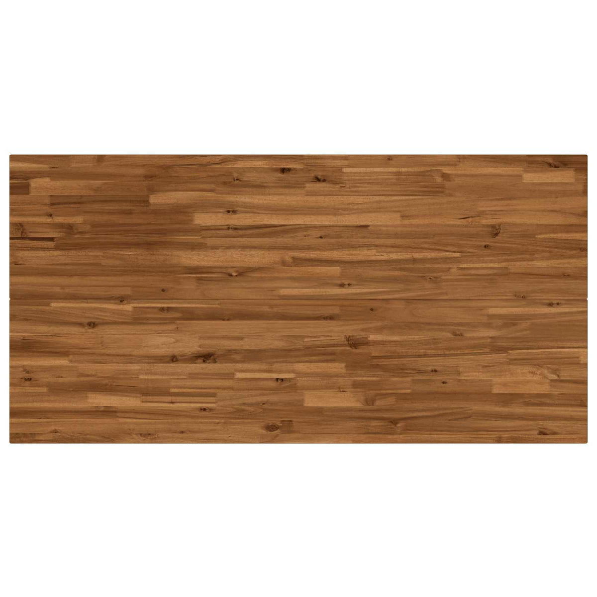 Table à manger carrée 160 x 70 x 75 cm Bois d'Acacia Massif