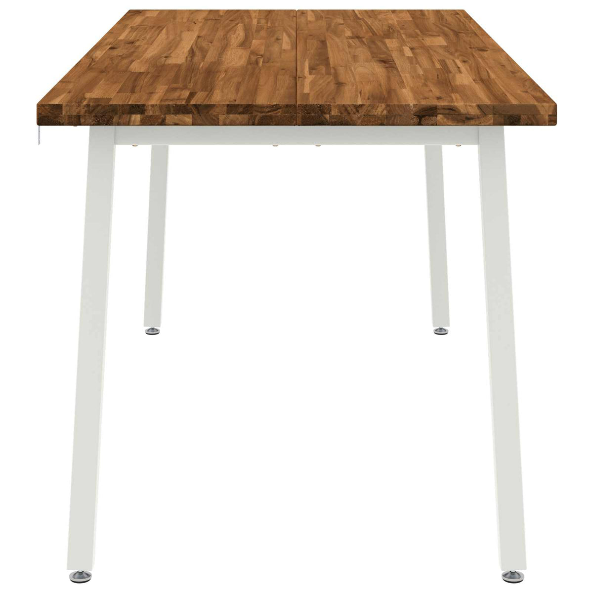 Table à manger carrée 160 x 70 x 75 cm Bois d'Acacia Massif