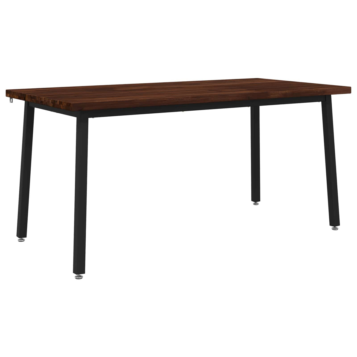 Table à manger carrée 160 x 80 x 75 cm Bois d'Acacia Massif