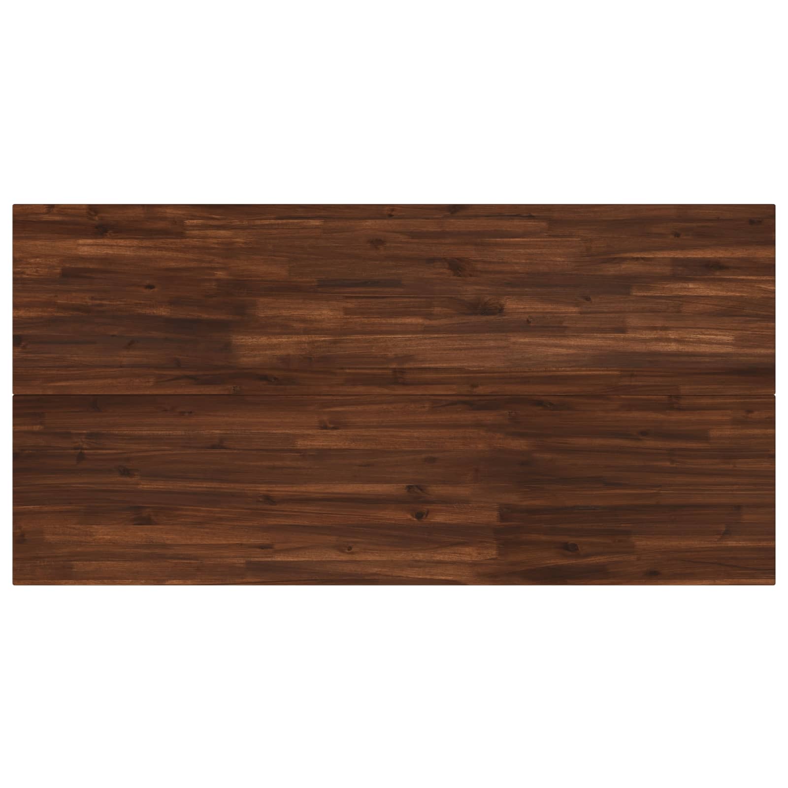 Table à manger carrée 160 x 80 x 75 cm Bois d'Acacia Massif