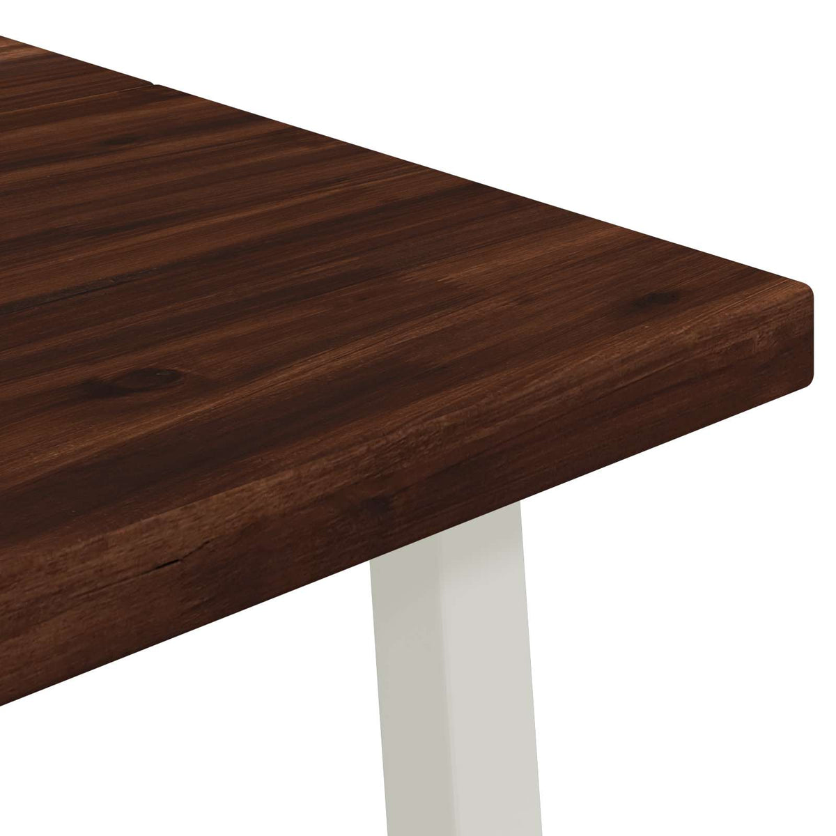 Table à manger carrée 160 x 80 x 75 cm Bois d'Acacia Massif