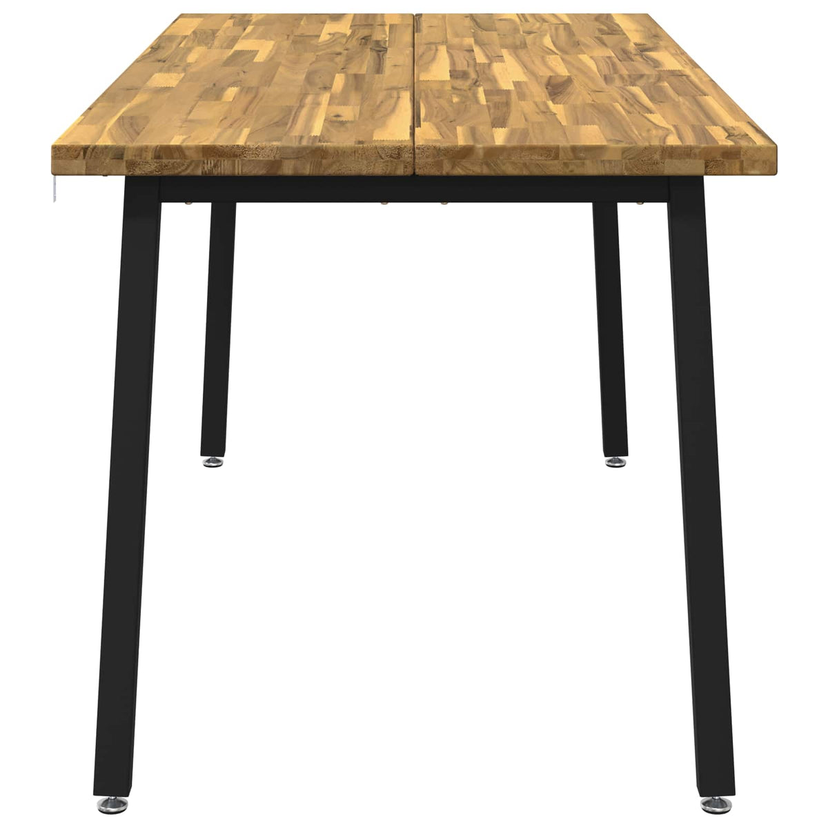 Table à manger carrée 160 x 80 x 75 cm Bois d'Acacia Massif