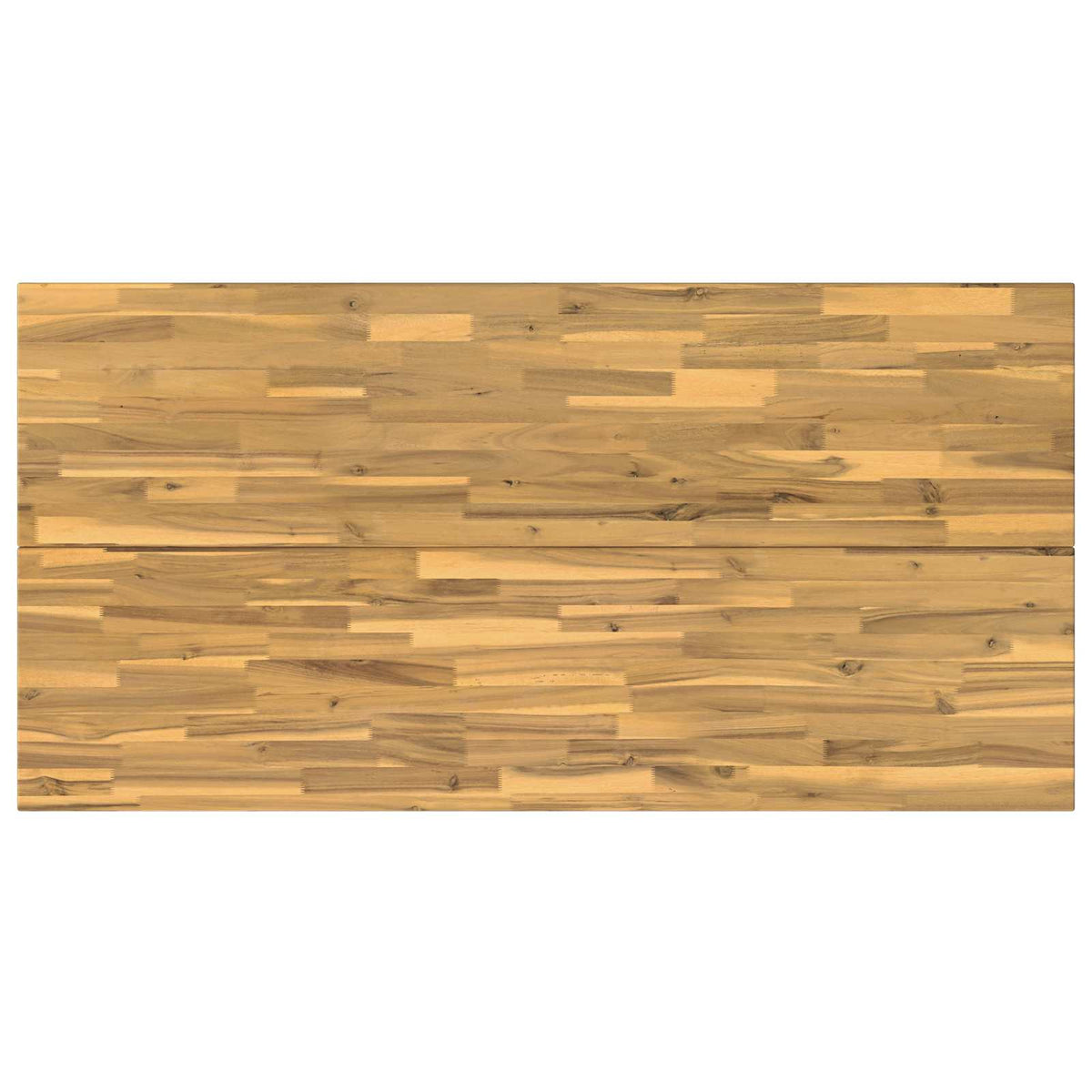 Table à manger carrée 160 x 80 x 75 cm Bois d'Acacia Massif