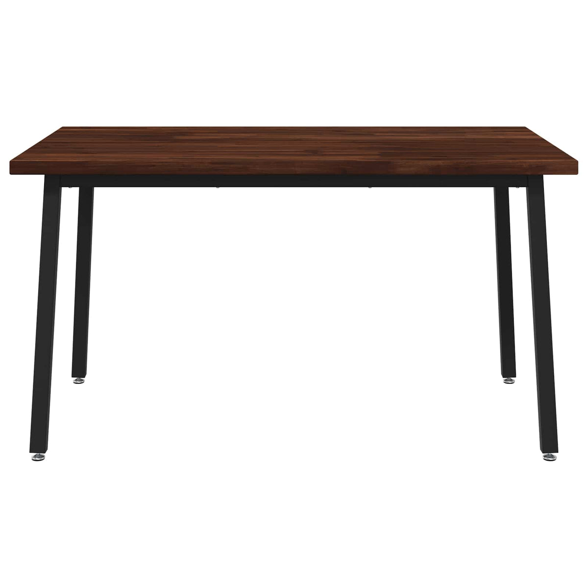Table à manger carrée 140 x 90 x 75 cm Bois d'Acacia Massif