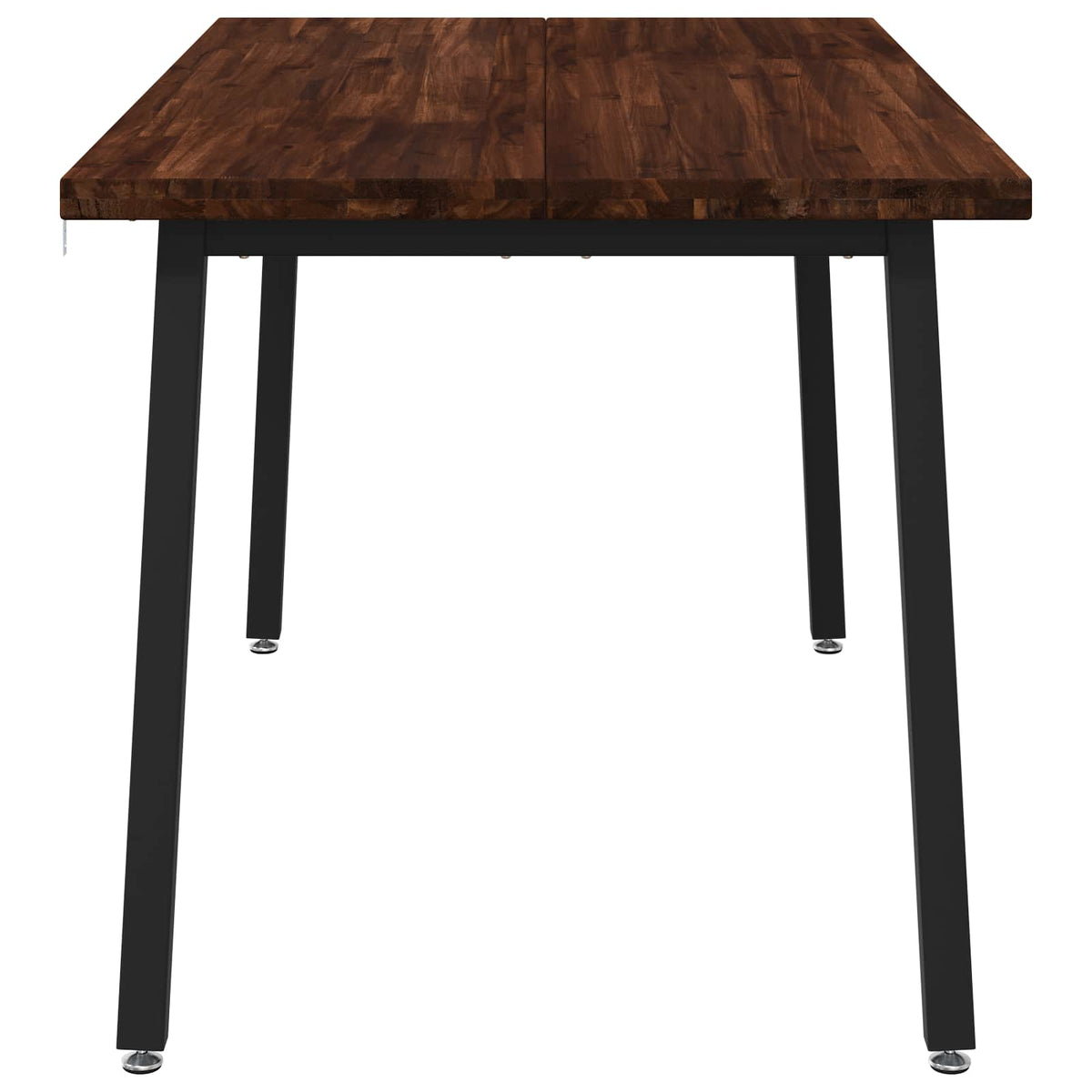 Table à manger carrée 140 x 90 x 75 cm Bois d'Acacia Massif