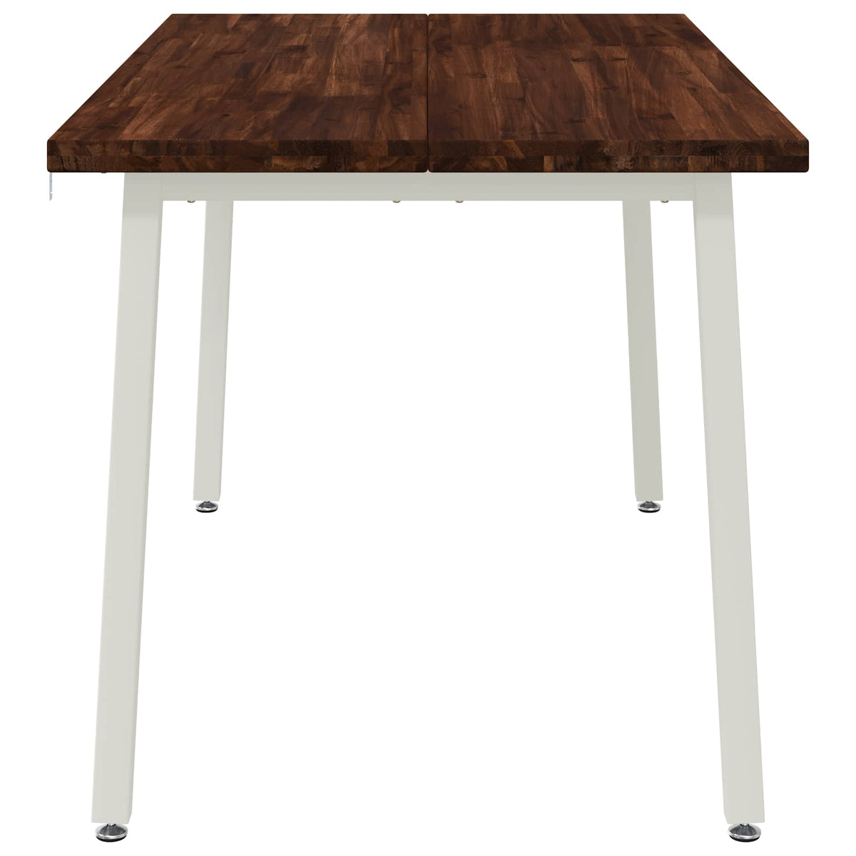 Table à manger carrée 140 x 90 x 75 cm Bois d'Acacia Massif