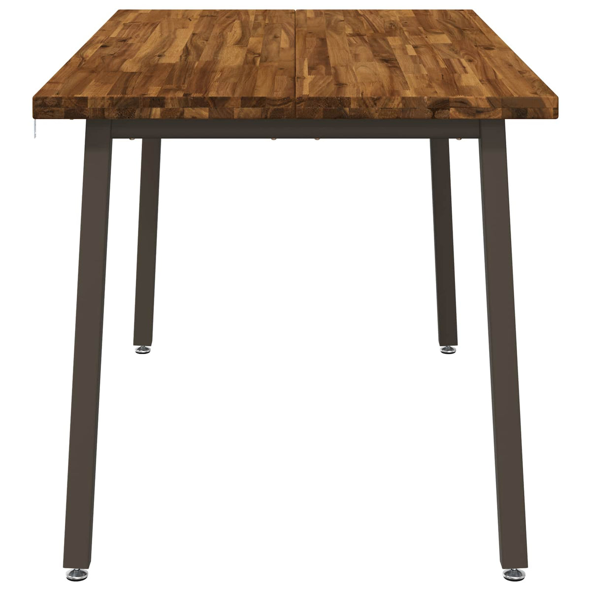 Table à manger carrée 140 x 90 x 75 cm Bois d'Acacia Massif