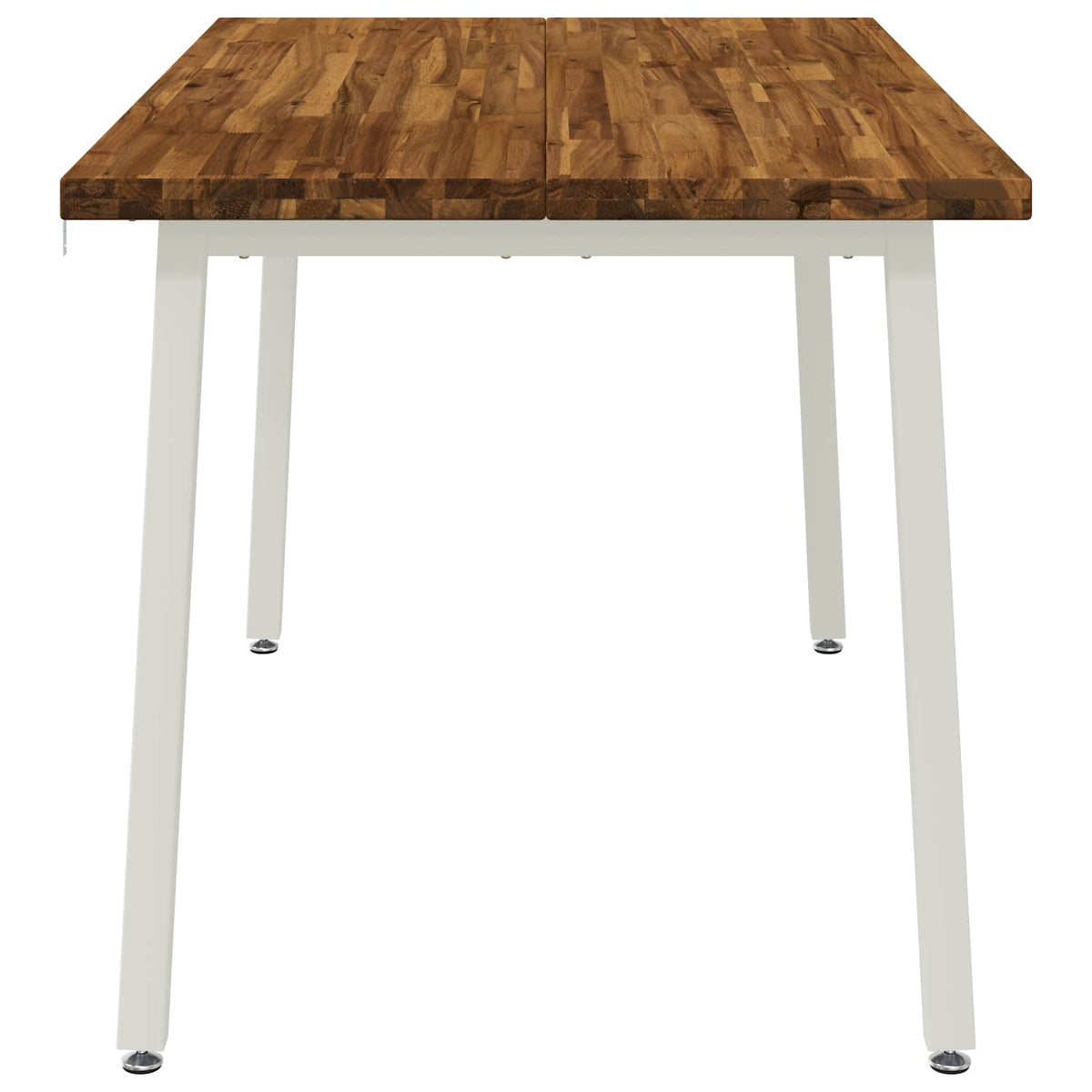 Table à manger carrée 140 x 90 x 75 cm Bois d'Acacia Massif