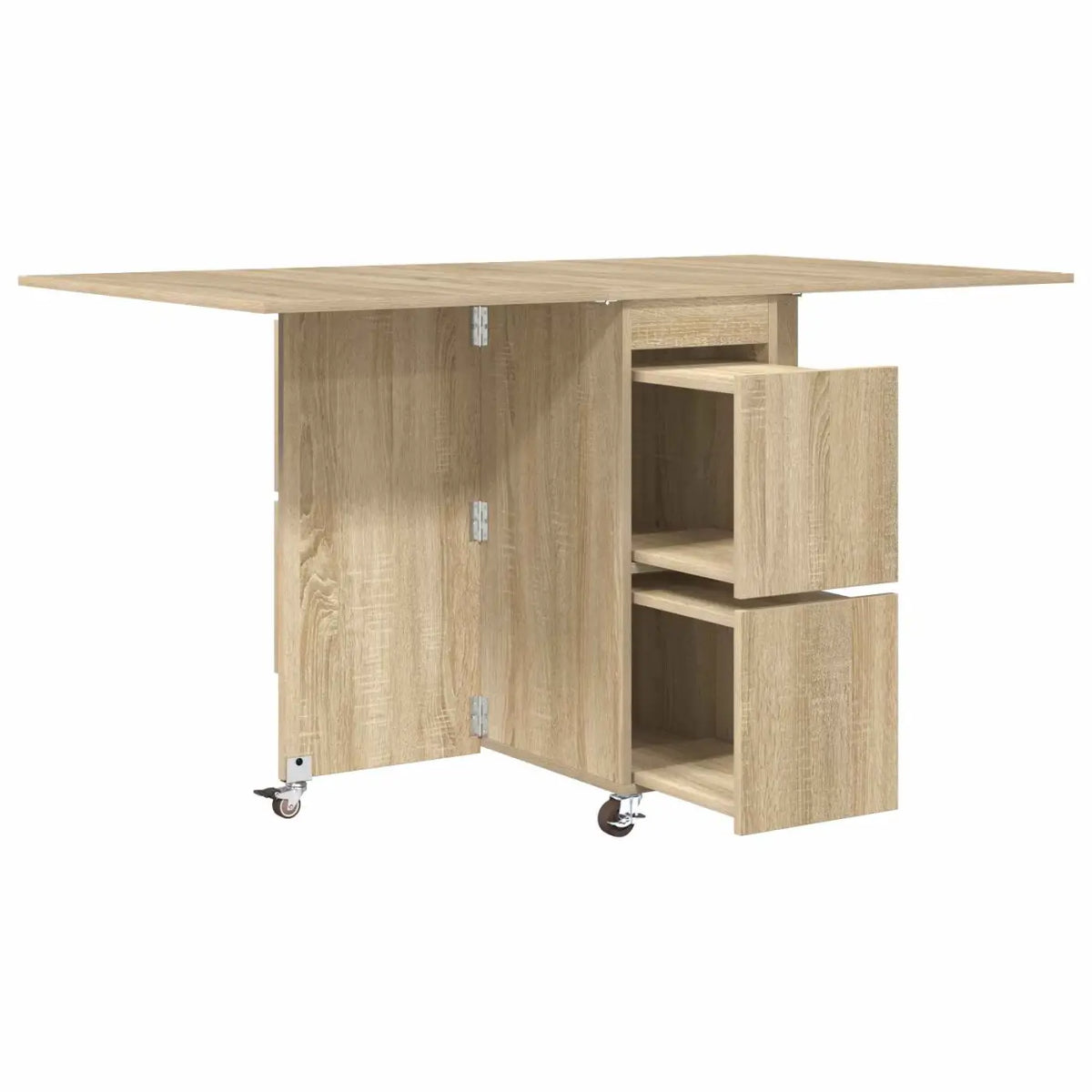 Table à dîner 140 x 80 x 77 cm Bois d’ingénierie Chêne Sonoma - XIOS